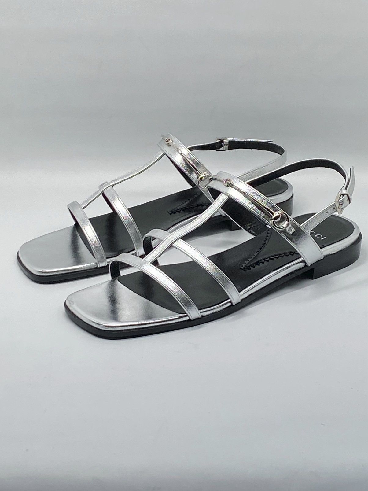 Gucci Gucci Horsebit-detail sandals Size US 7 / IT 37 - 4 Thumbnail