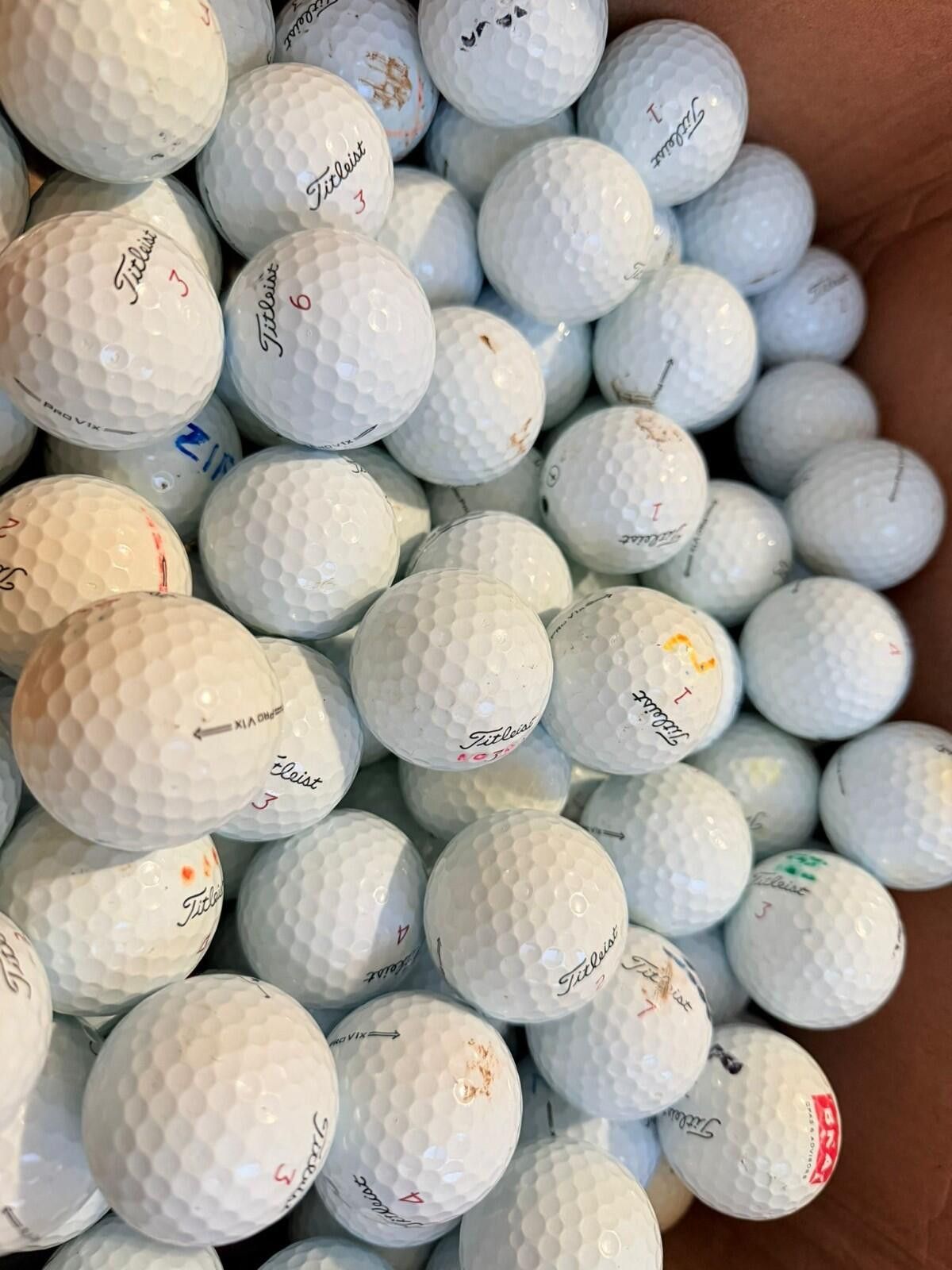 Titleist PAck of 96 units Golf Balls (Mixed/Titleist) Titleist Size ONE SIZE - 2 Thumbnail