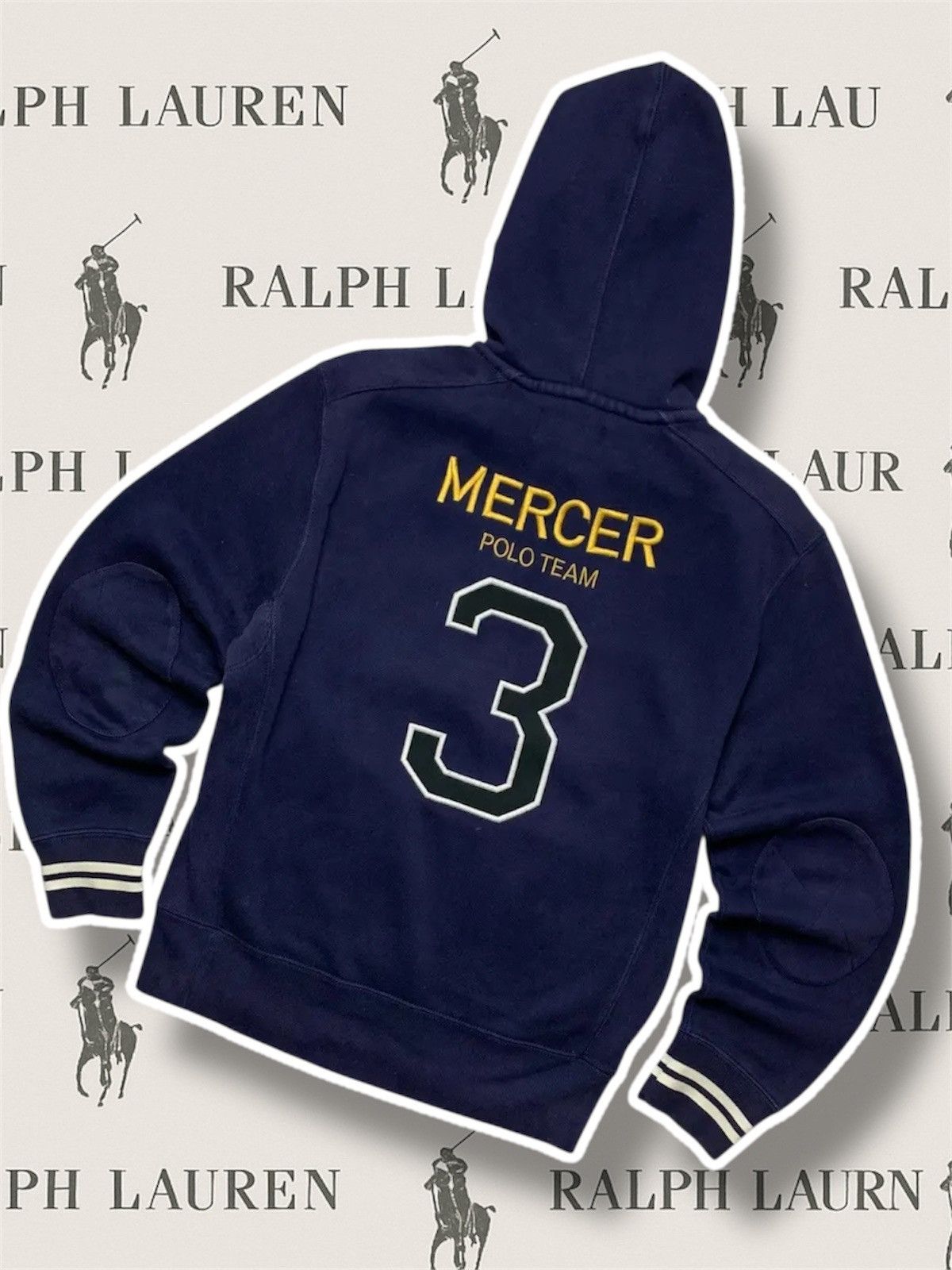 Polo Ralph Lauren Vintage Mercer polo Ralph Lauren big logo hoodie rugby 3 Size US S / EU 44-46 / 1 - 1 Thumbnail