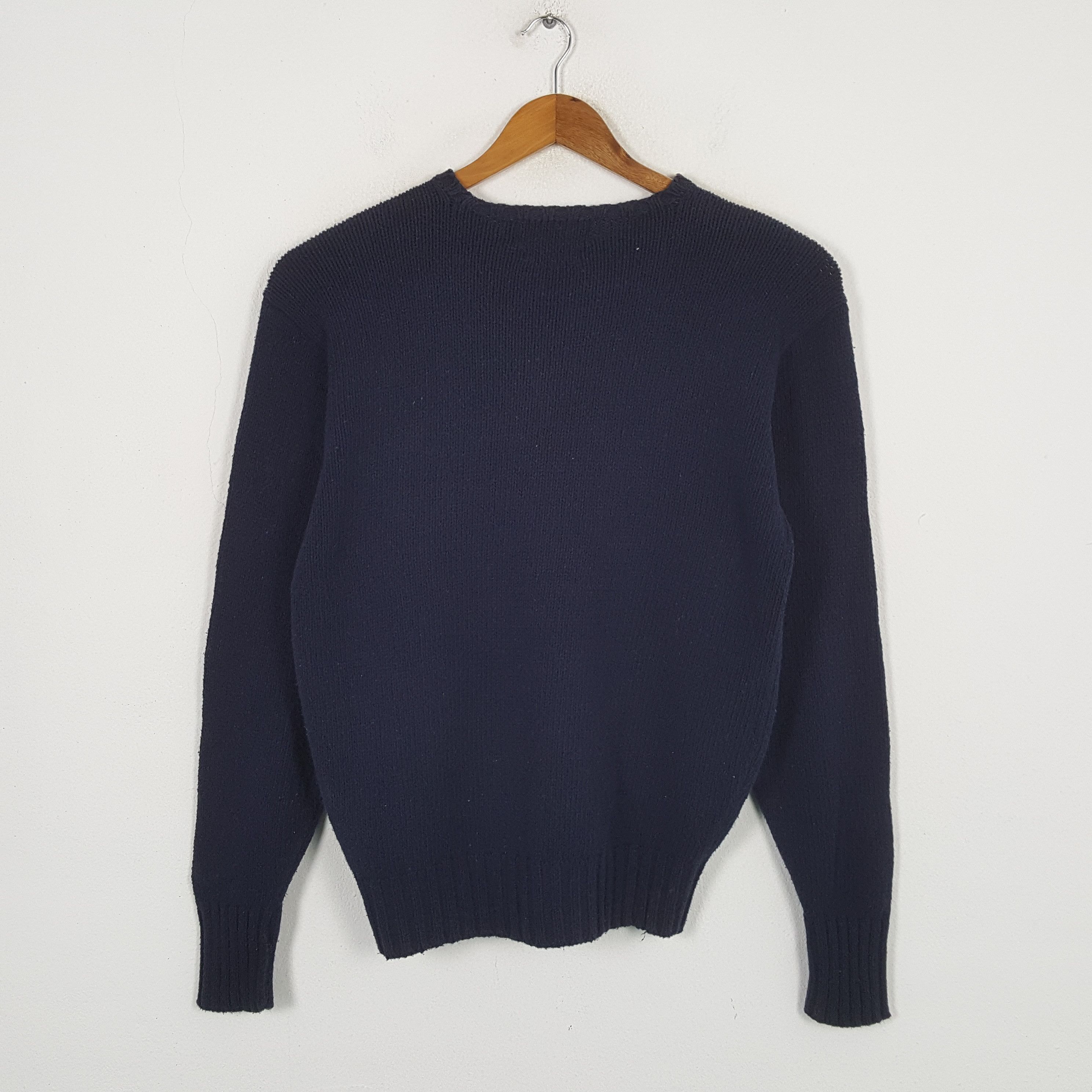 Polo Ralph Lauren × Vintage Vintage POLO SPORT by RALPH LAUREN Knitwear Sweatshirt Size US L / EU 52-54 / 3 - 3 Thumbnail