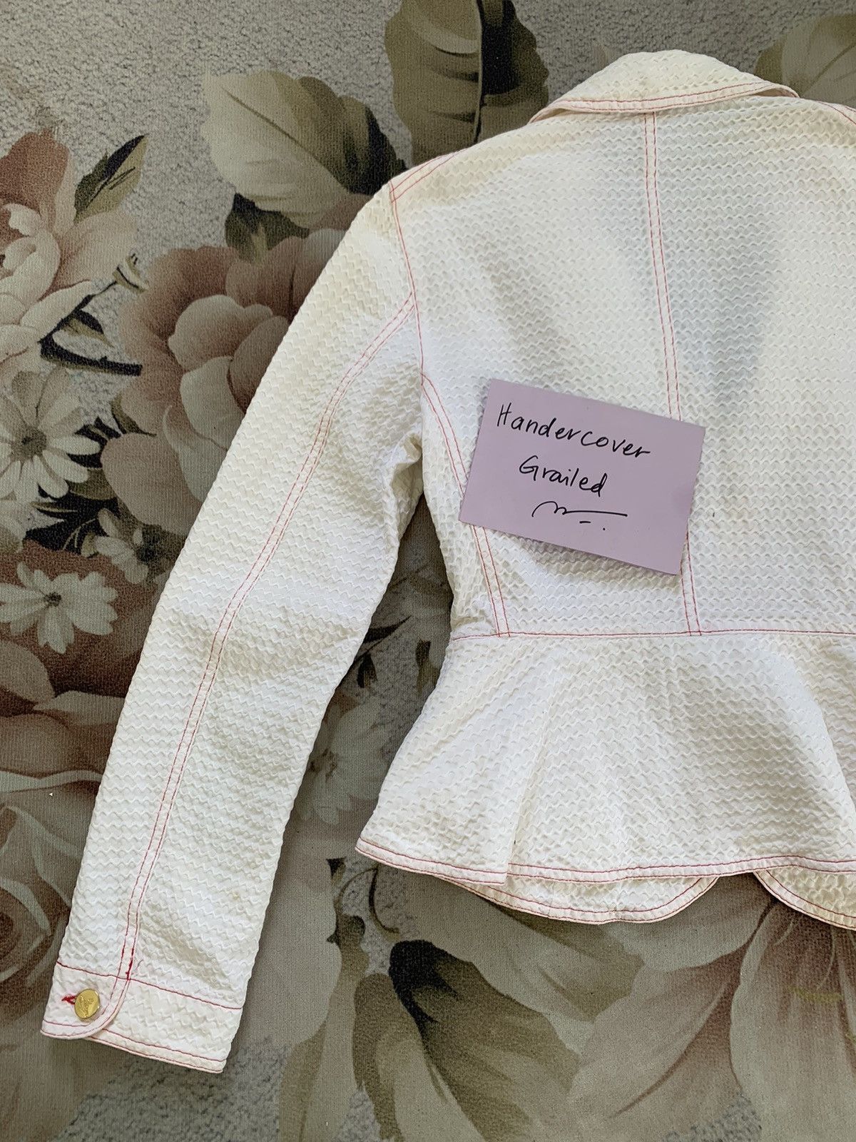 Vivienne Westwood Vivienne Westwood Double Collar Style Jacket Made in Italy Size M / US 6-8 / IT 42-44 - 9 Thumbnail