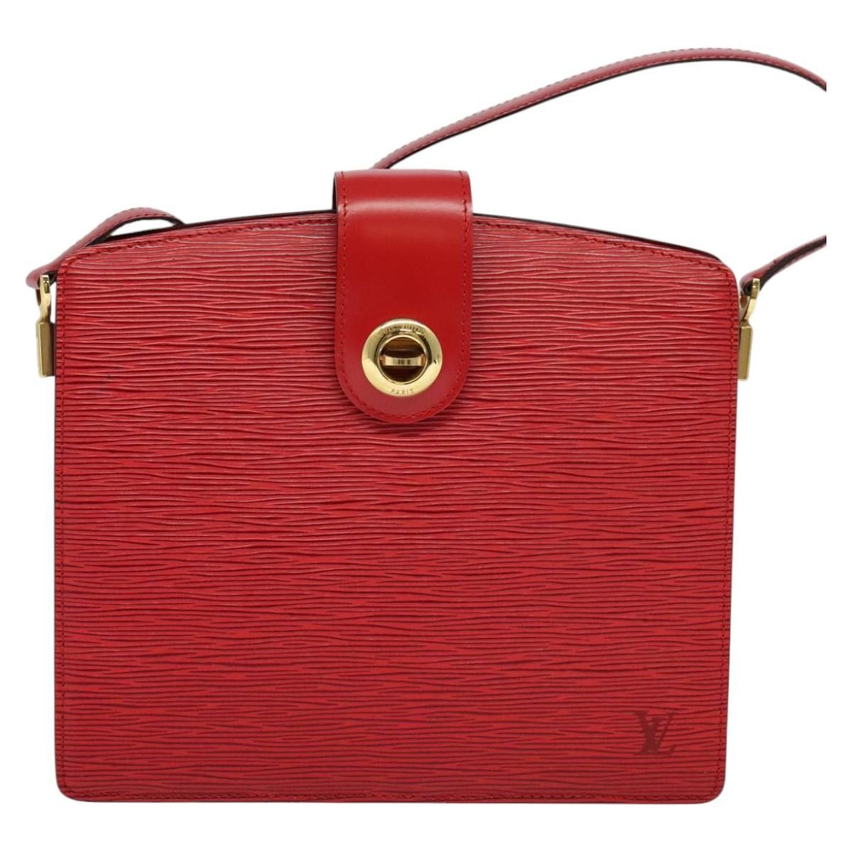 Louis Vuitton LOUIS VUITTON Epi Capuchin Shoulder Bag Red M52347 Size ONE SIZE - 13 Thumbnail