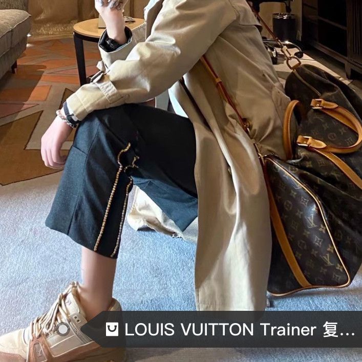 Louis Vuitton Louis Vuitton Vintage Logo Low-Top Fashion Sneakers -2508 Size US 7.5 / EU 40-41 - 2 Thumbnail