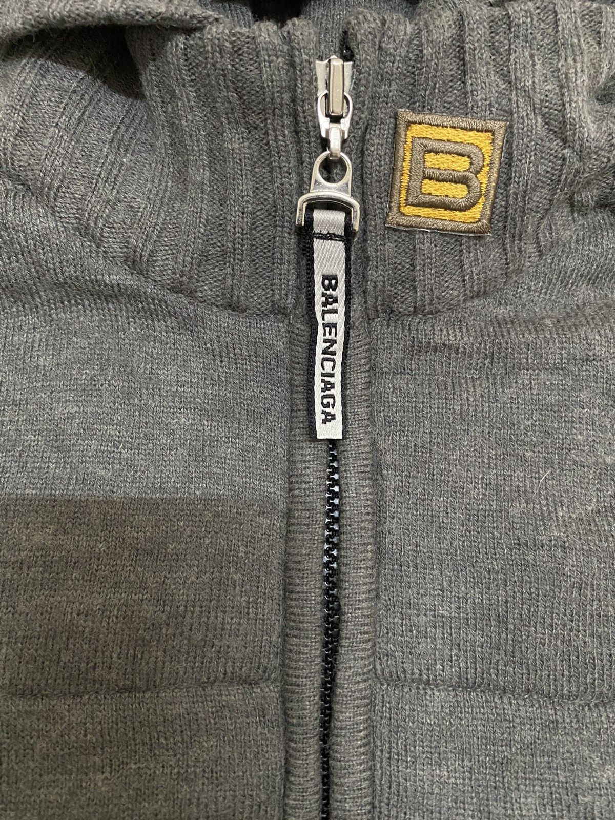 Balenciaga × Vintage Vintage Balenciaga Golf Half Zipper Hoodie Vest (C2) Size US L / EU 52-54 / 3 - 4 Thumbnail