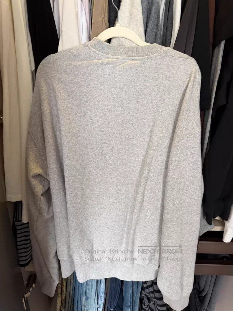 Jil Sander Jil Sander Grey crew neck sweatshirt Size S / US 4 / IT 40 - 4 Thumbnail