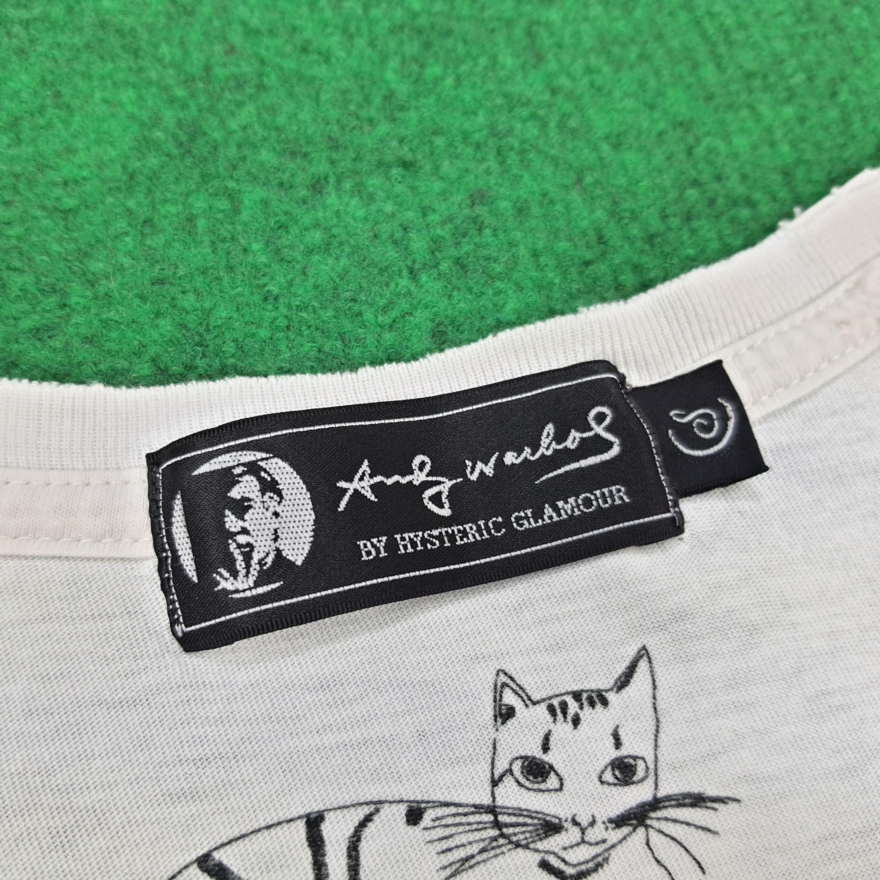Hysteric Glamour × Japanese Brand × Vintage Vintage Andy Warhol by Hysteric Glamour Japan Brand Tshirt Size US S / EU 44-46 / 1 - 6 Thumbnail