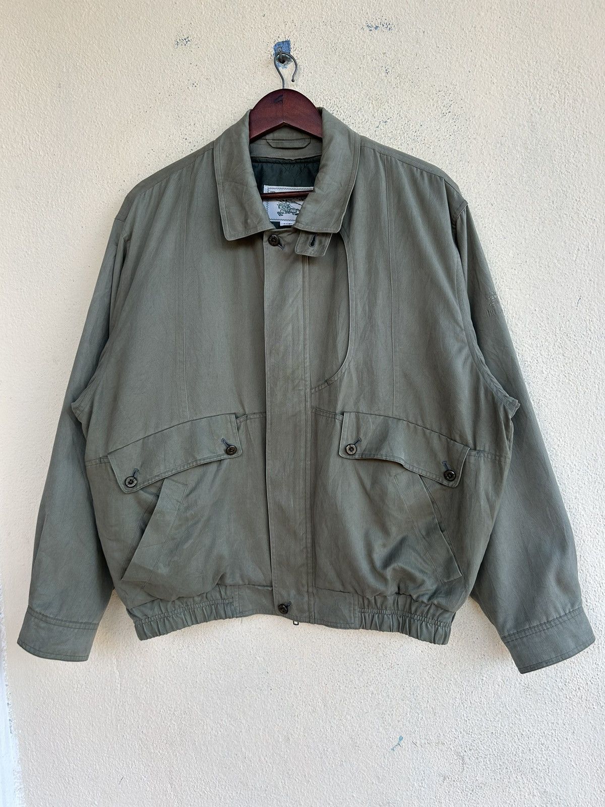 Burberry × Vintage Burberrys’ Zip Up Jacket Size US L / EU 52-54 / 3 - 1 Thumbnail