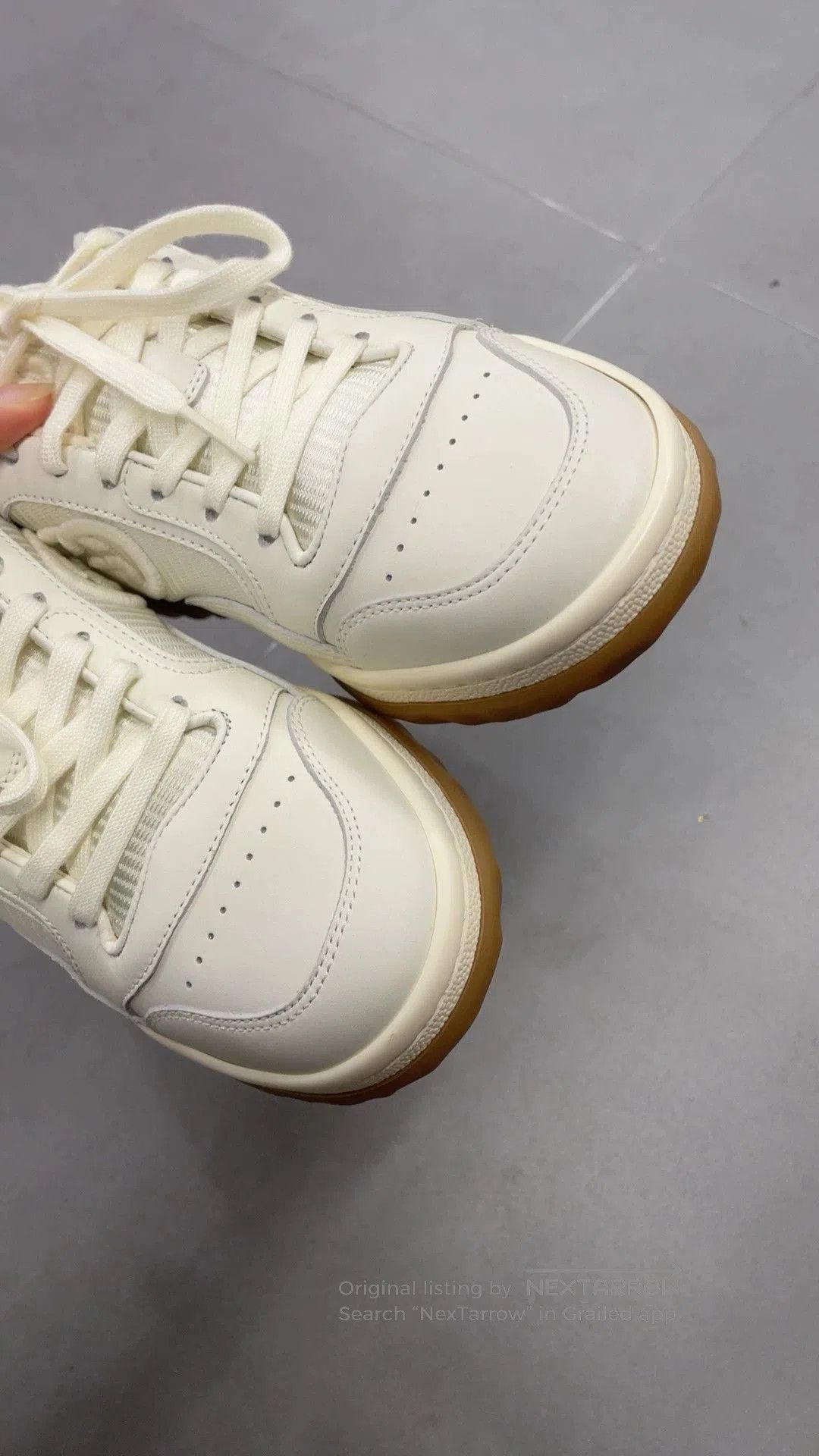 Gucci gucci white sneakers with classic double G logo. Size US 5.5 / EU 38 - 8 Thumbnail