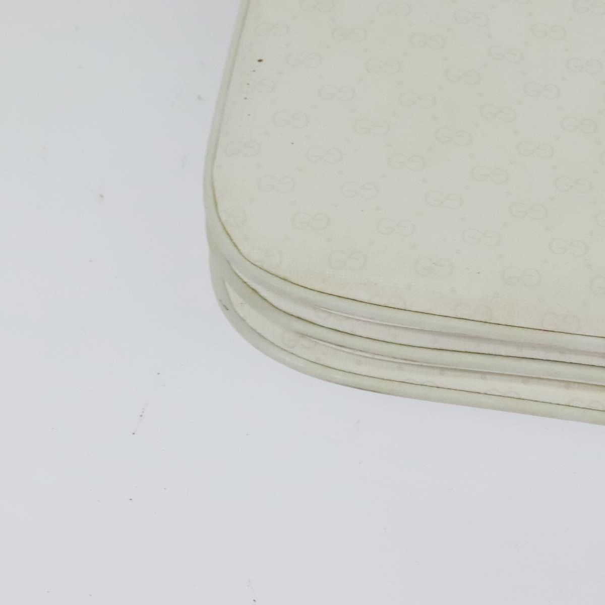 Gucci GUCCI Micro GG Supreme Shoulder Bag Pvc White Gold 004 106 Size ONE SIZE - 11 Thumbnail