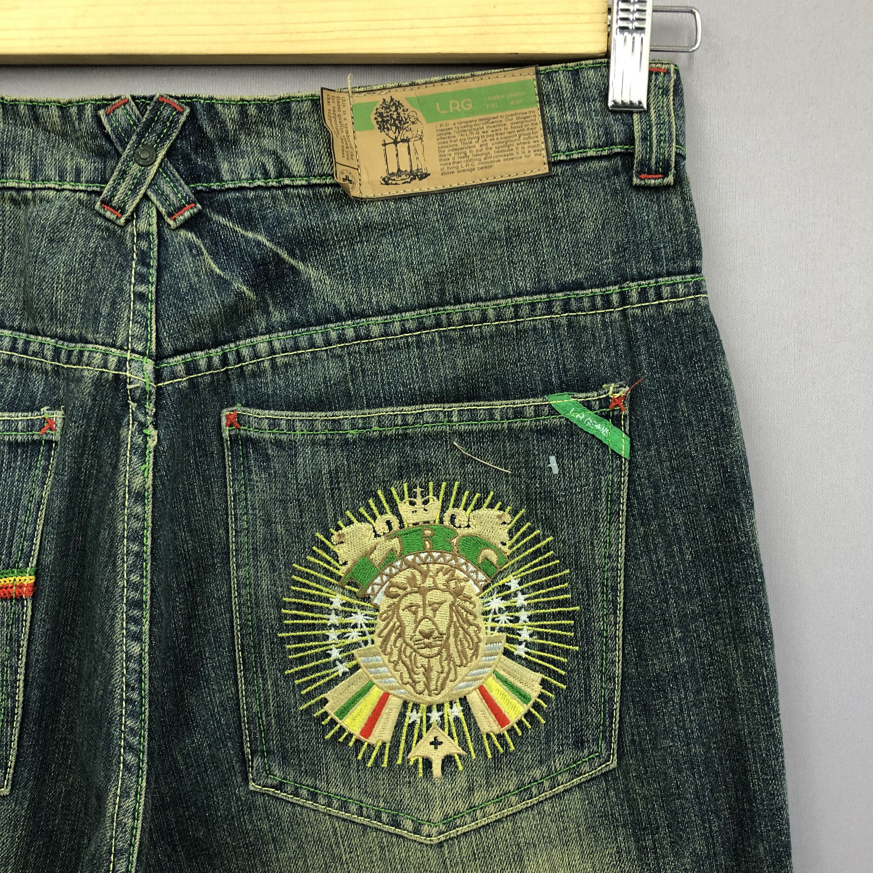 LRG Vintage Y2K LRG Skate Baggy Jeans Faded Loose Denim Pants Size US 36 / EU 52 - 8 Thumbnail