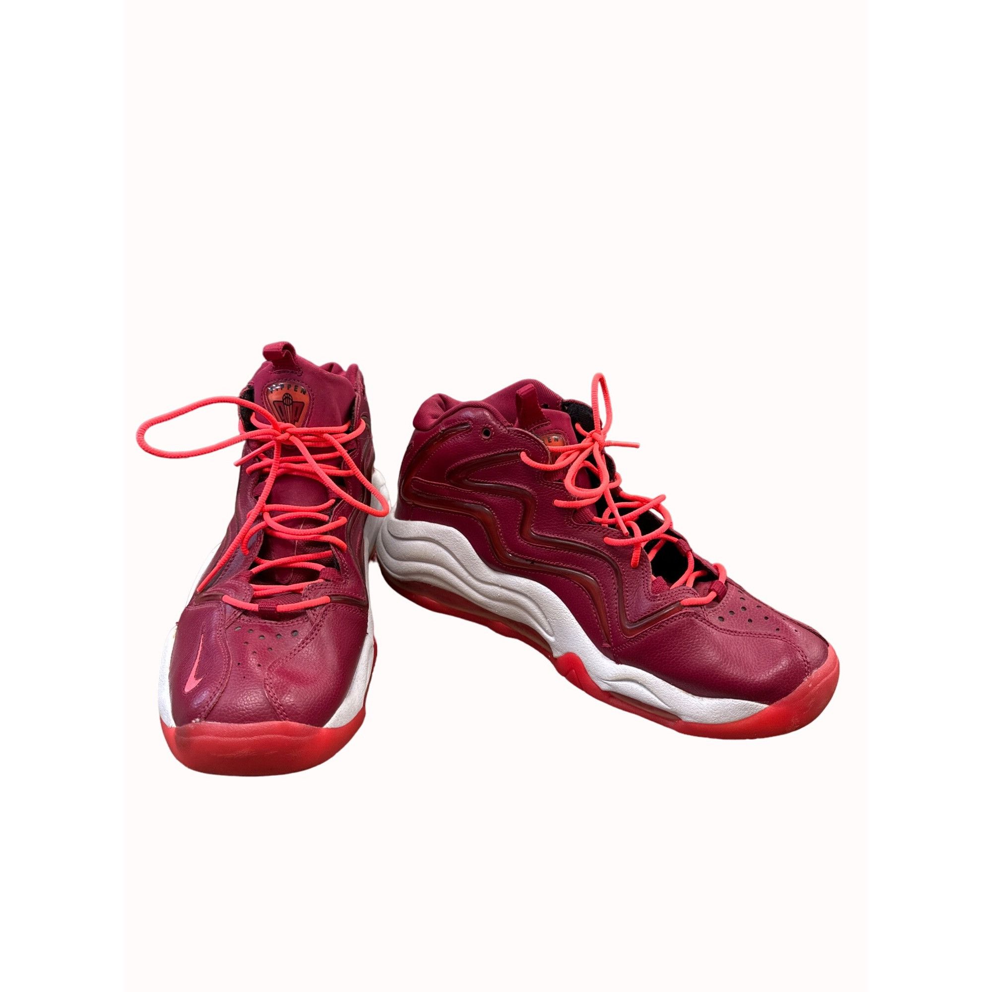 Nike Nike Air Pippen men’s red basketball sneakers shoes size 12 Size US 12 / EU 45 - 2 Thumbnail