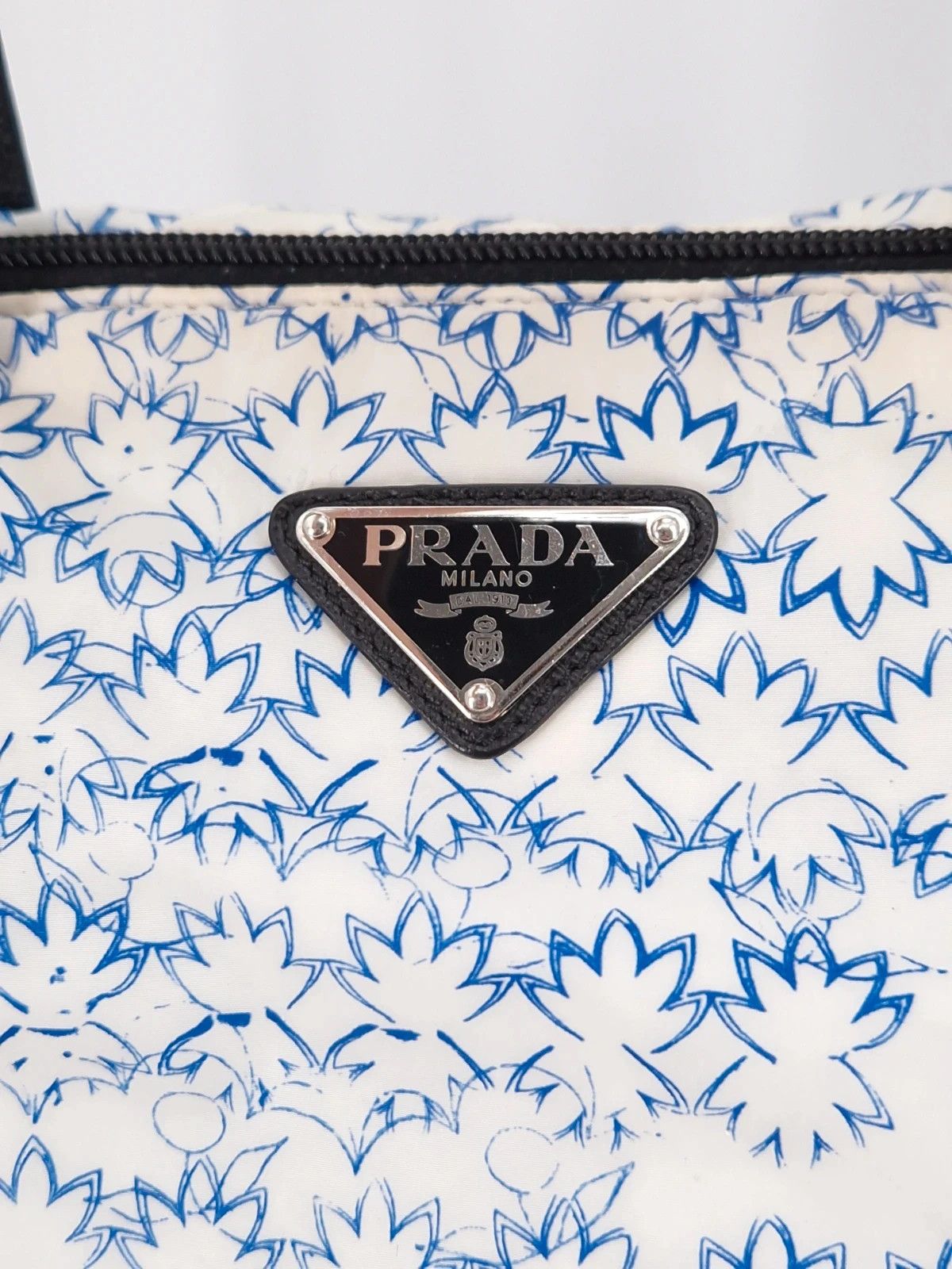 Prada Prada Tessuto Tote Bag with Triangle Logo Size ONE SIZE - 6 Thumbnail