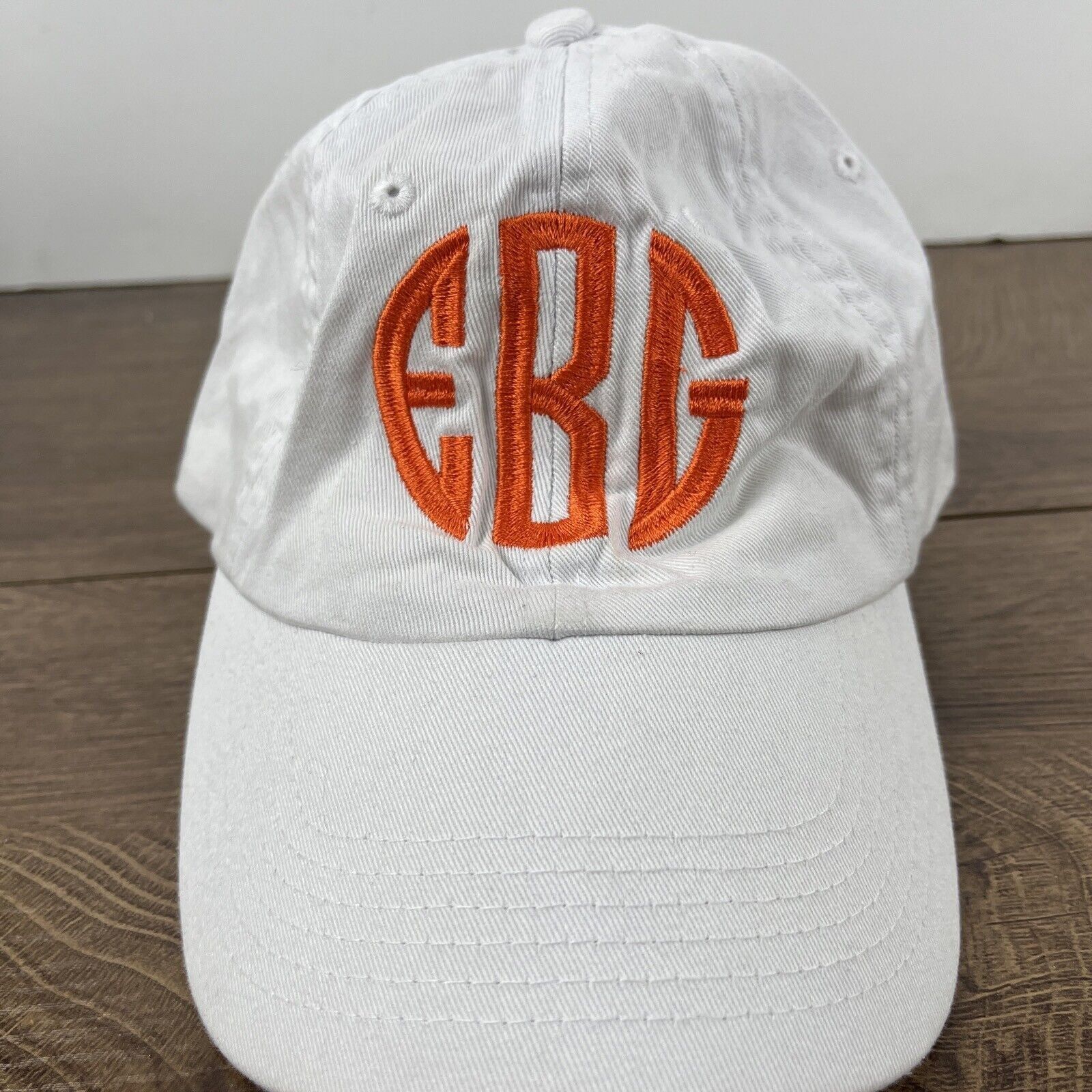 Other EBG Hat EBG Baseball Hat White Hat Adjustable White Adult Si Size ONE SIZE - 6 Thumbnail