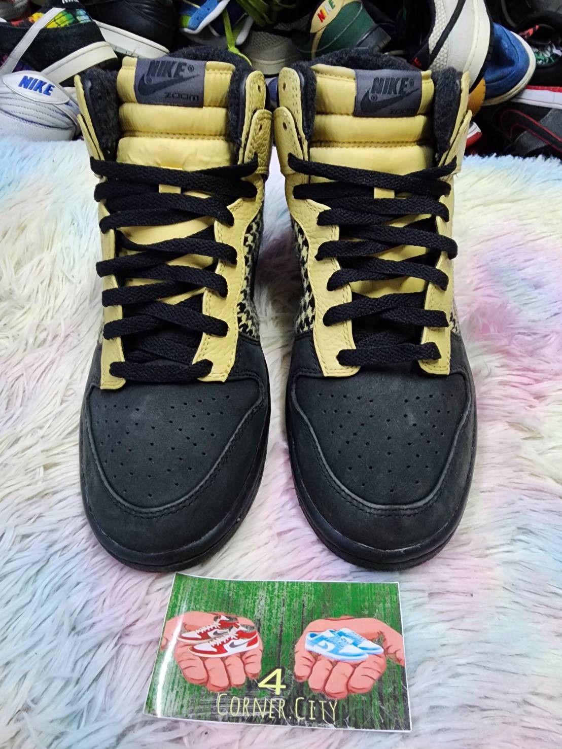 Nike Nike Dunk High Premium Black Size US 9.5 / EU 42-43 - 3 Thumbnail