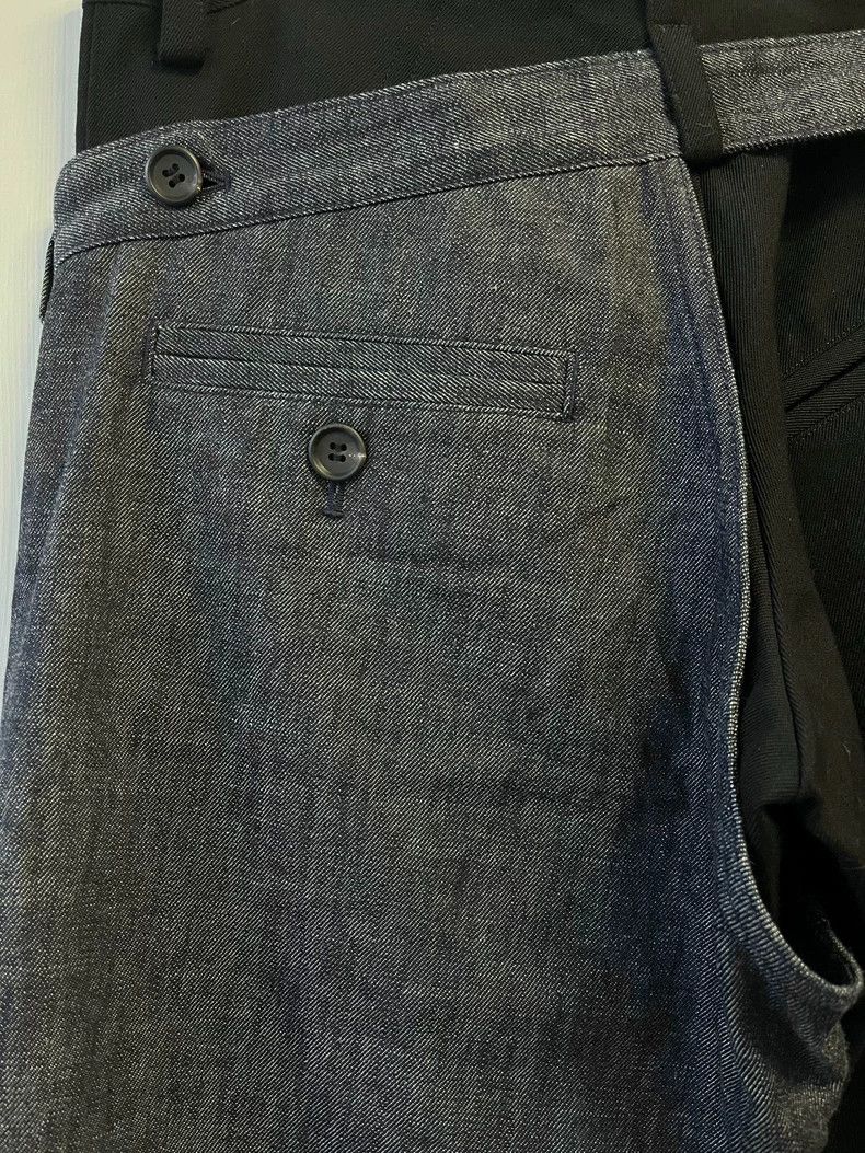 Y's Y's size 1 Detachable denim trousers Size US 28 / EU 44 - 4 Thumbnail
