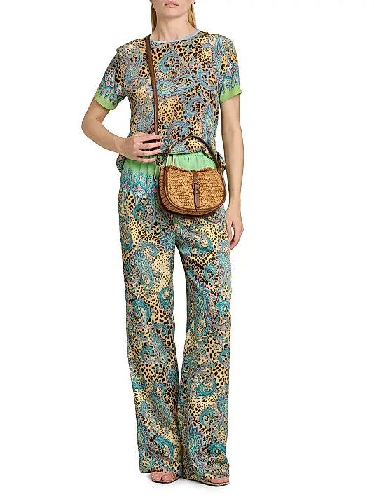 Etro os11x0726 Size: OS / Small Woven Crossbody Bag Size ONE SIZE - 3 Thumbnail