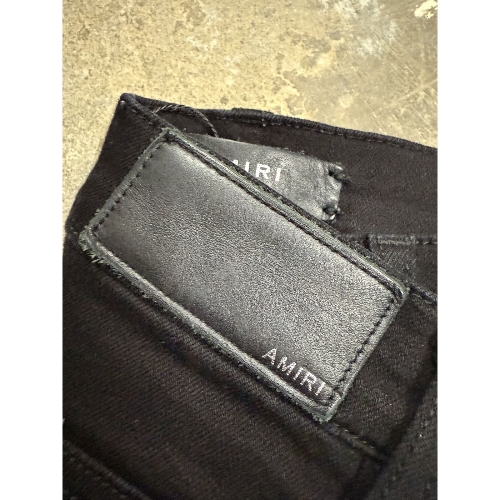 Amiri Amiri Jeans Black White Stripe Used 34 Size US 34 / EU 50 - 3 Thumbnail