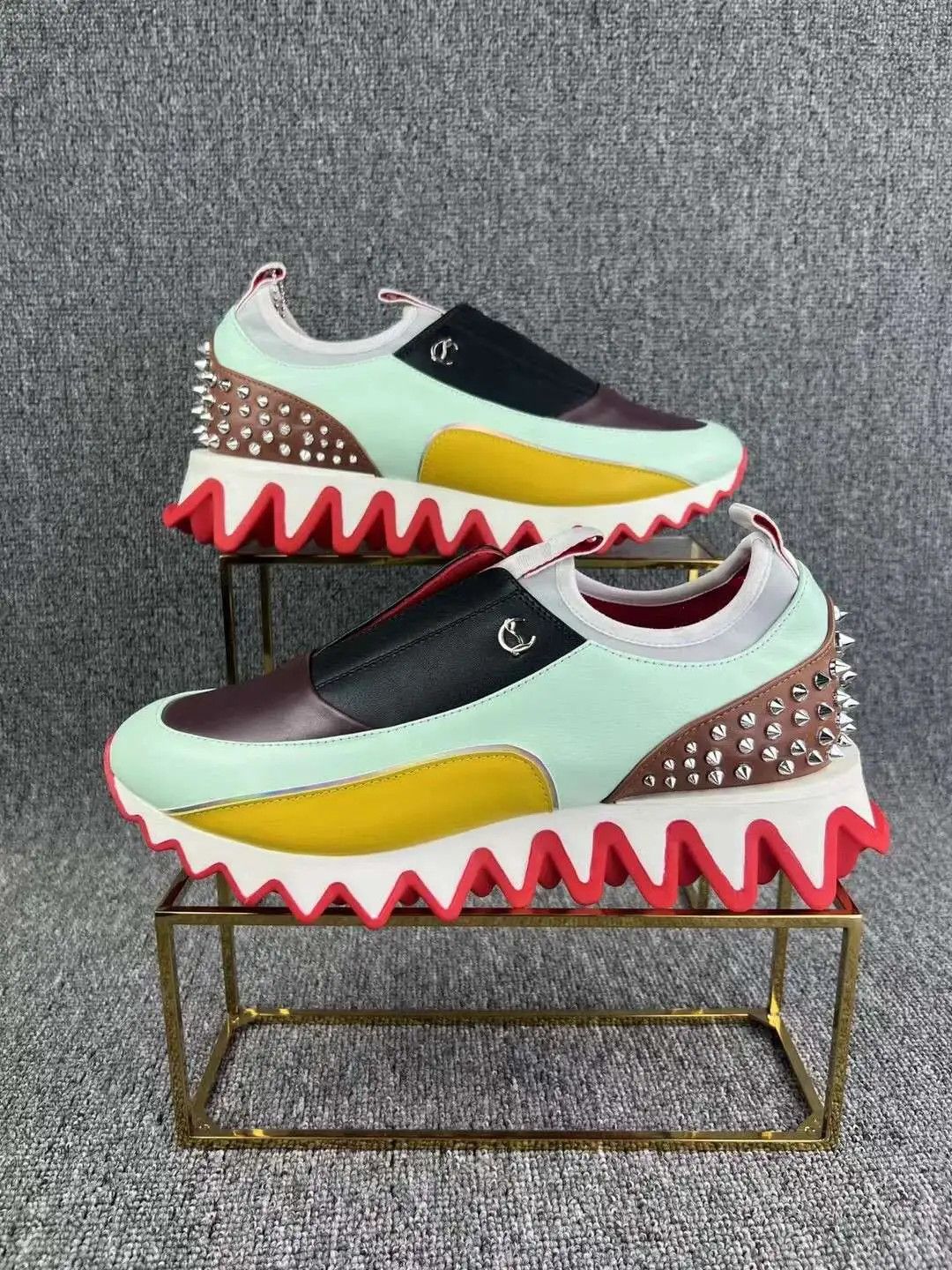 Christian Louboutin o1s1wg110125 Sneaker in Multicolor Size US 10.5 / EU 43-44 - 1 Thumbnail