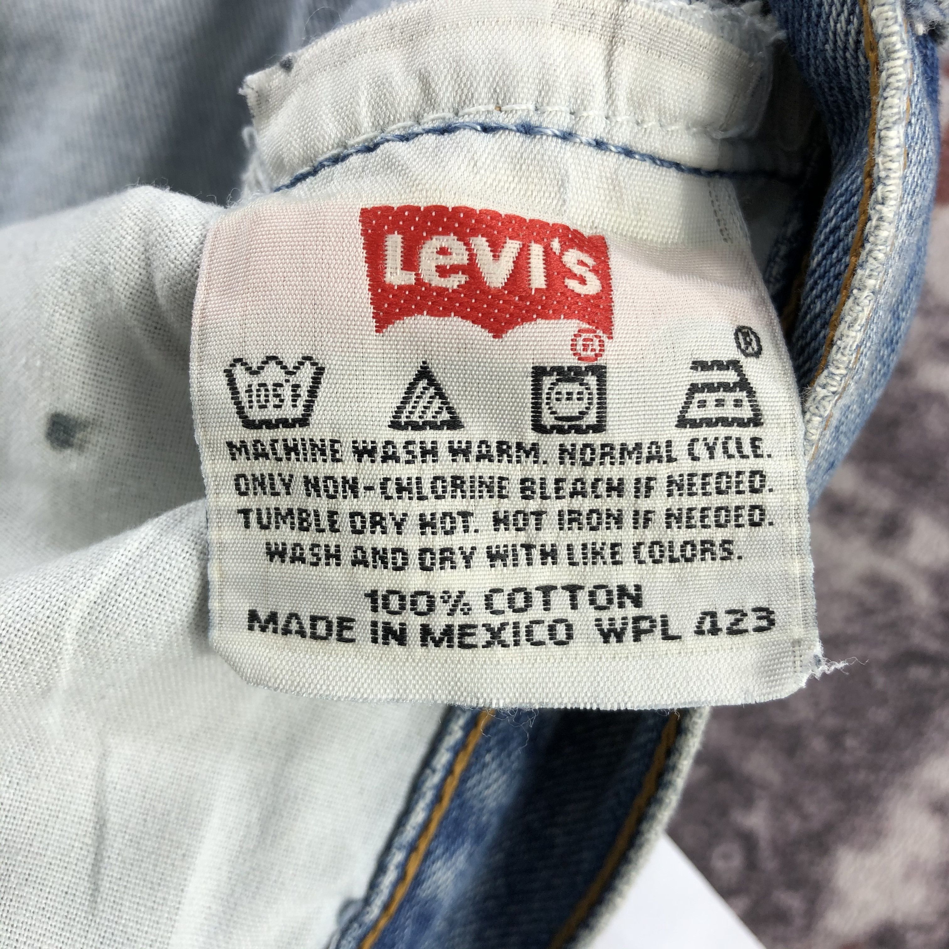 Levi's 90s Vintage Levis 501 Jeans-JM2705 Size US 33 - 13 Thumbnail