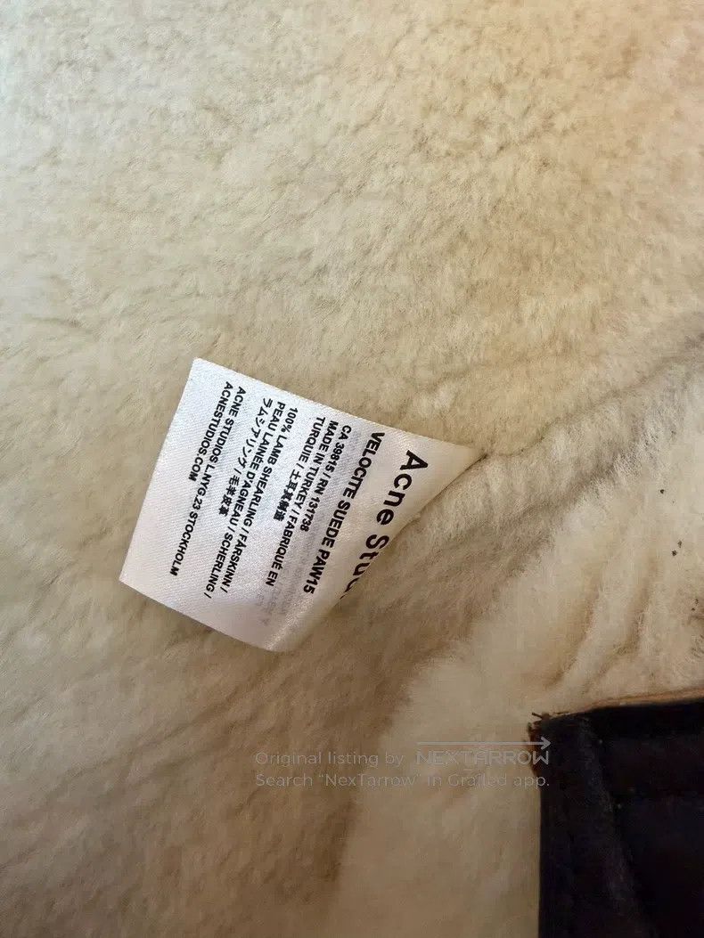 Acne Studios Acne Studios Shearling and Suede Combination Size 4XL / US 24-26 - 5 Thumbnail