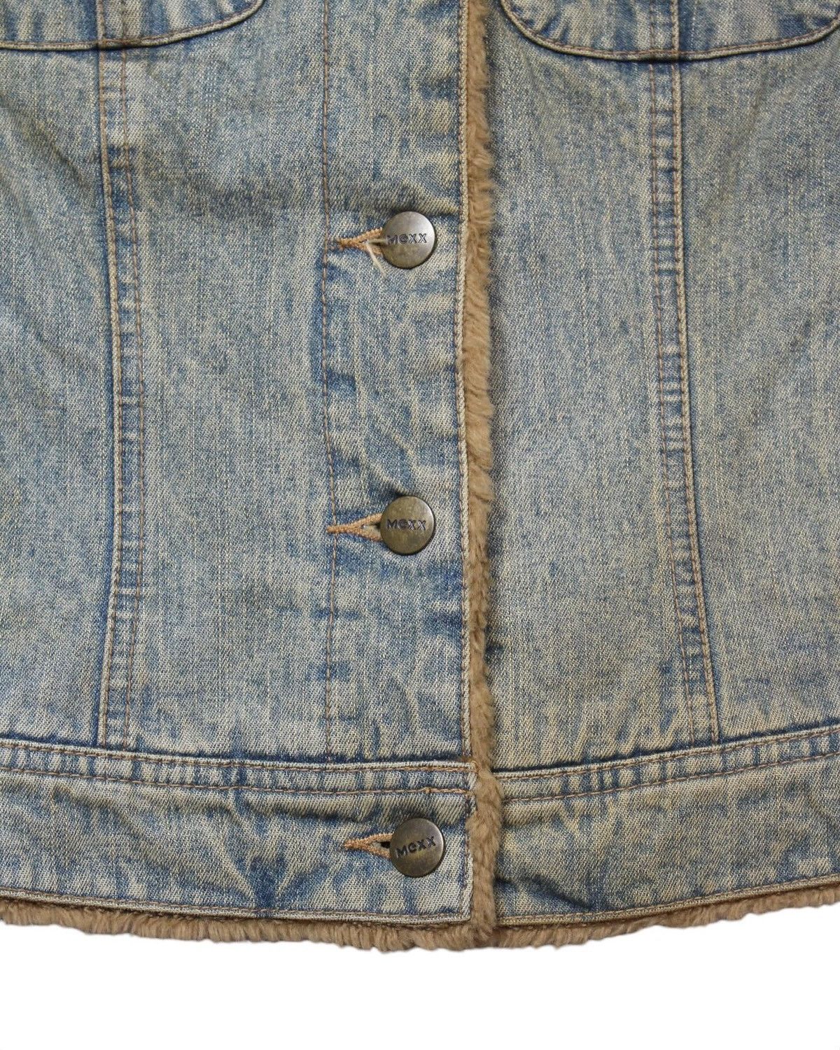 Hysteric Glamour × If Six Was Nine × Mexx MEXX FUR MUDWASH DENIM JACKET Size S / US 4 / IT 40 - 8 Thumbnail