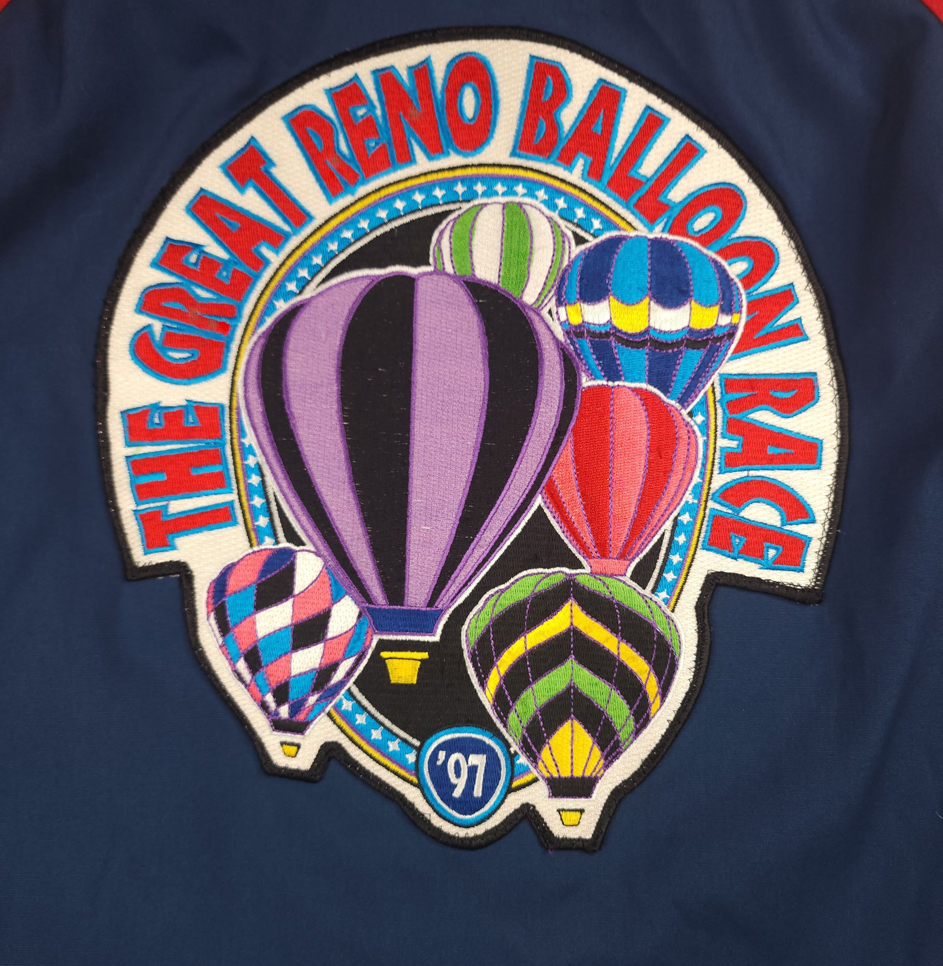 Dunbrooke Vintage 1997 The great Reno balloon race windbreaker jacket Size US L / EU 52-54 / 3 - 8 Thumbnail