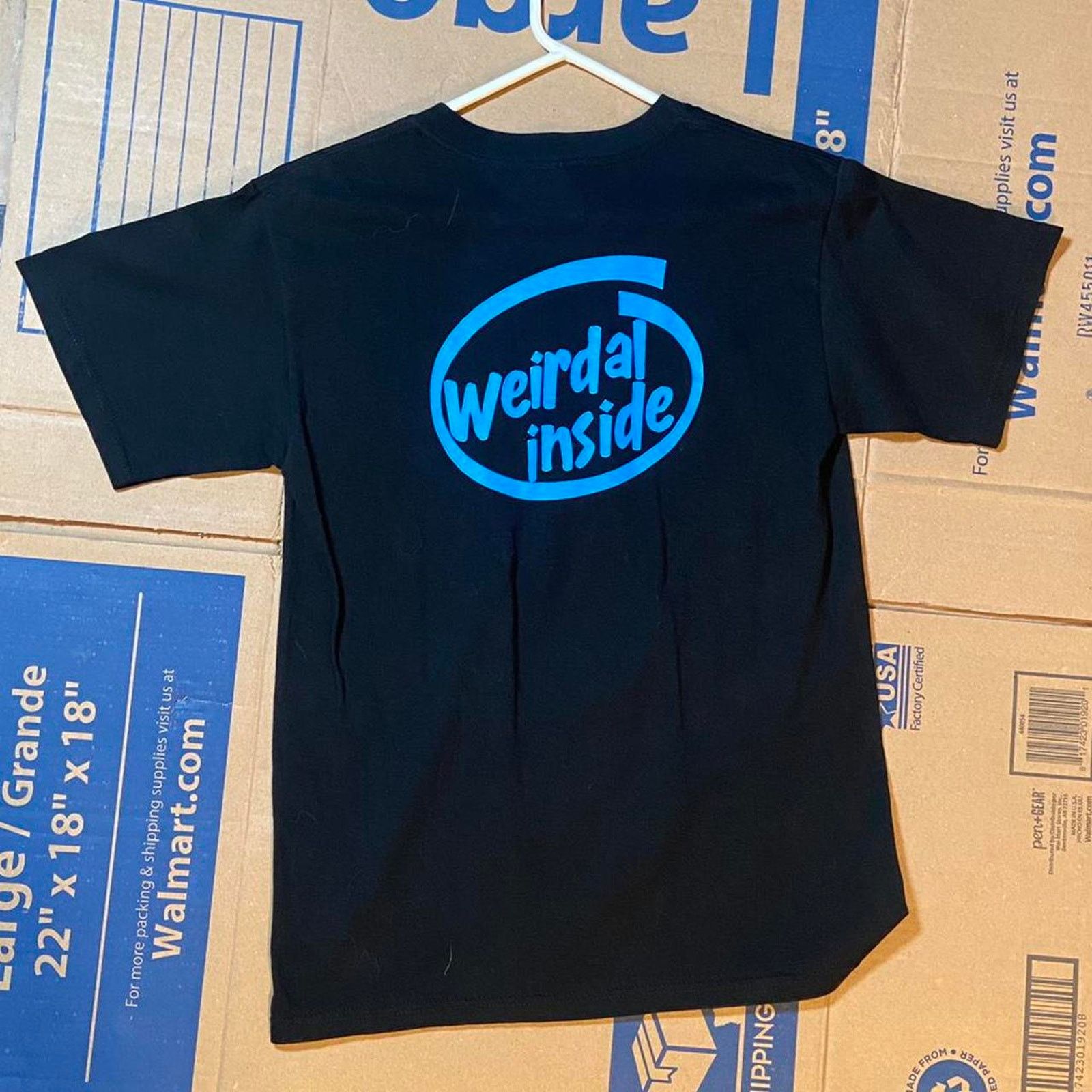 Gildan Weird al tee shirt gildan medium black inside Size US M / EU 48-50 / 2 - 4 Thumbnail