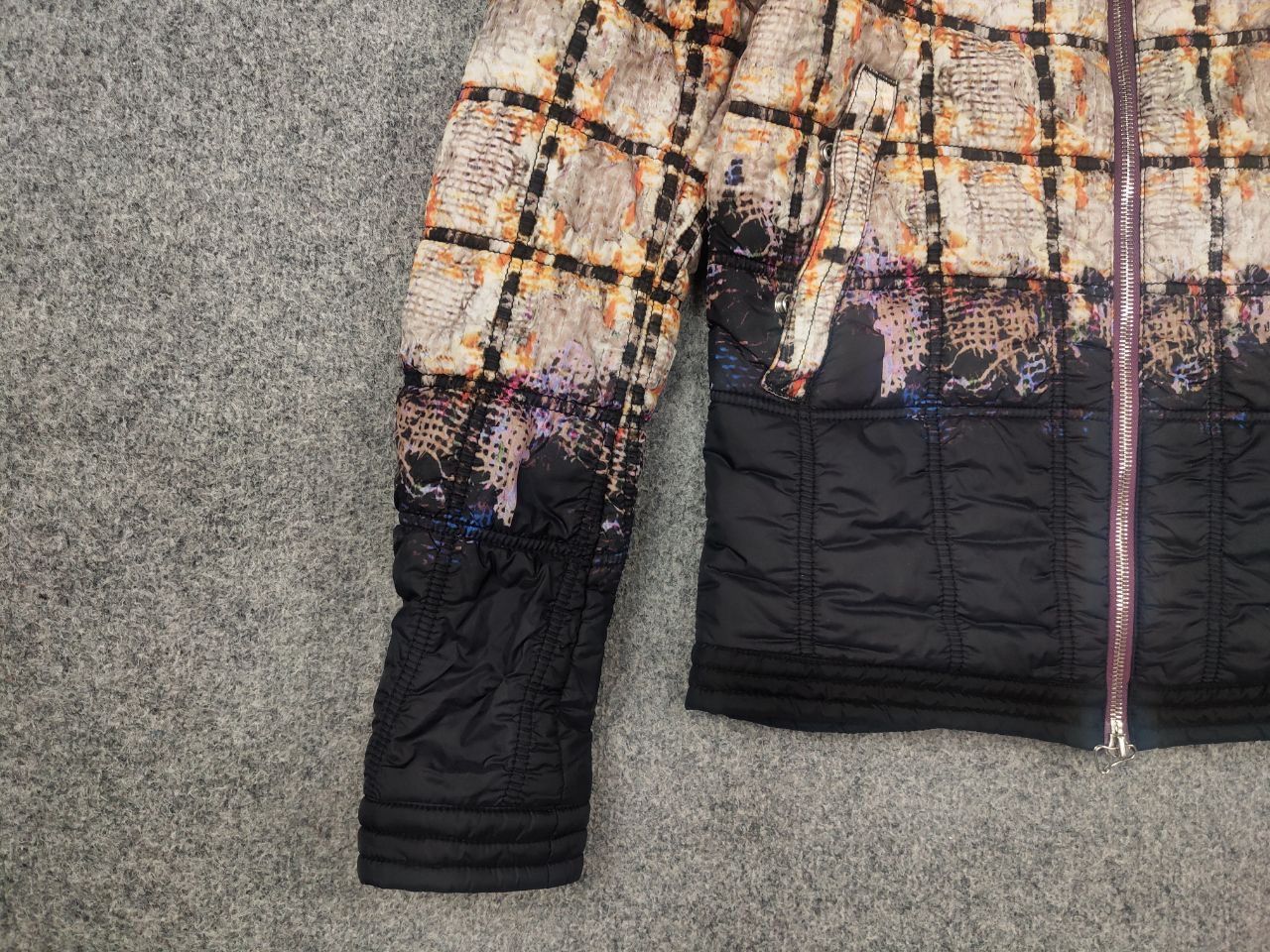 JET SET Jet Set Italy Design Quilted Insulated gradient Down Jacket Size S / US 4 / IT 40 - 4 Thumbnail