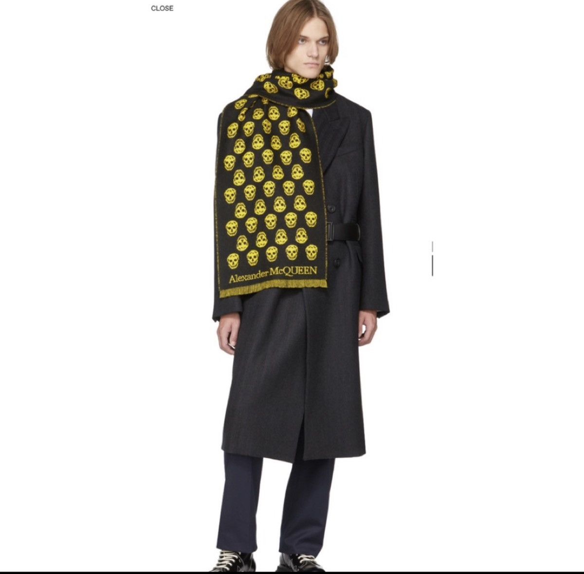 Alexander McQueen Skull scarf Size ONE SIZE - 6 Thumbnail