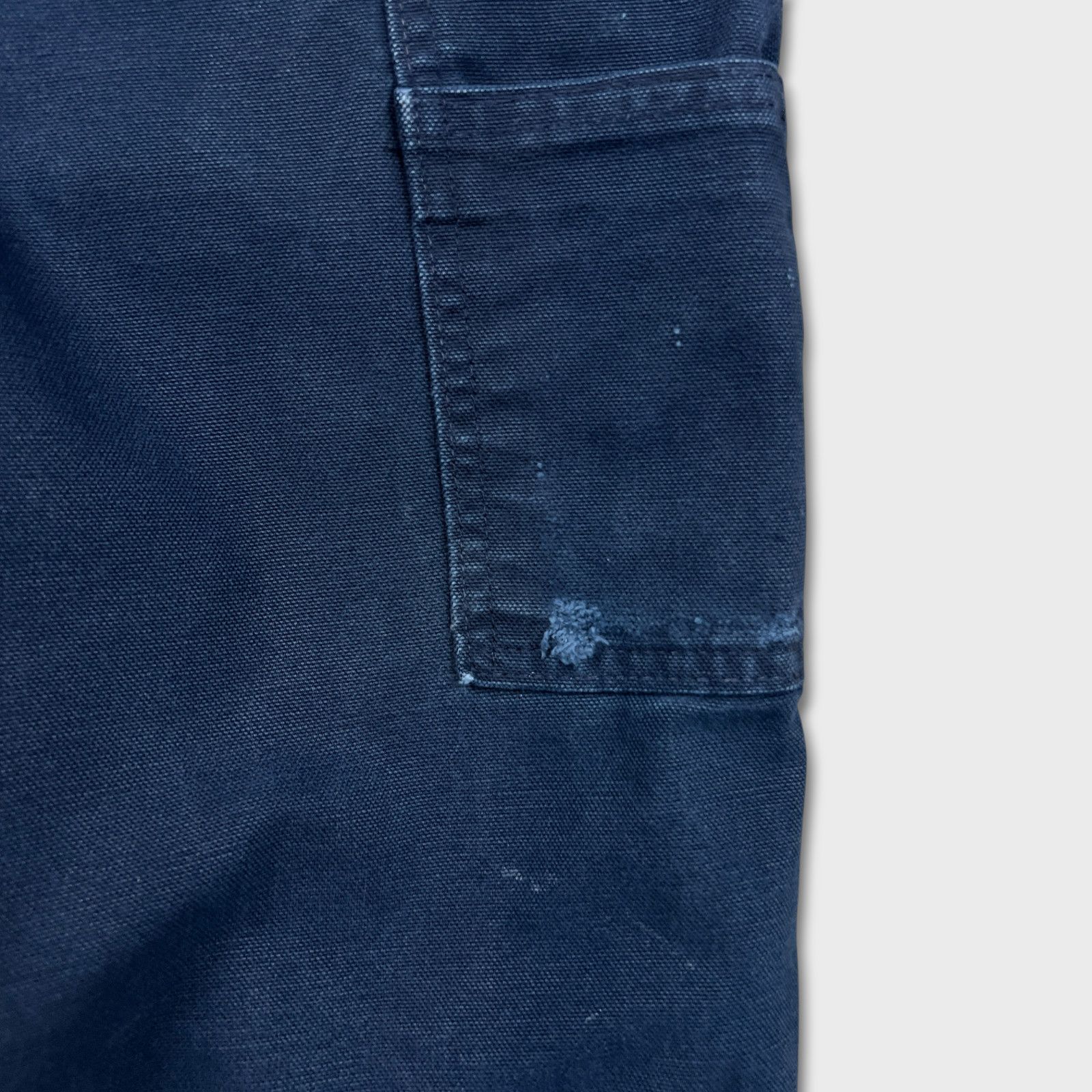 Carhartt × Vintage Carhartt Pants 34x30 Original Dungaree Work Carpenter Baggy Size US 34 / EU 50 - 10 Thumbnail