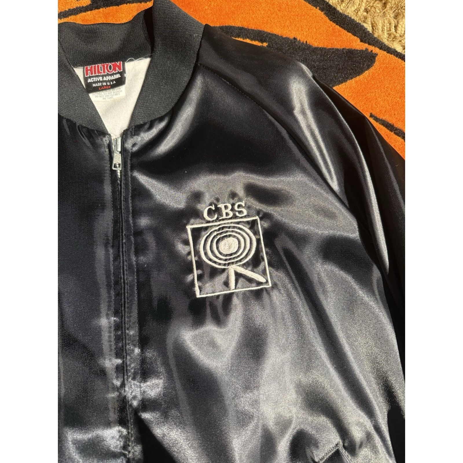 Band Tees × The Rolling Stones × Vintage Vintage 1989 Rolling Stones Steel Wheels Crew Tour Jacket L Size US L / EU 52-54 / 3 - 3 Thumbnail