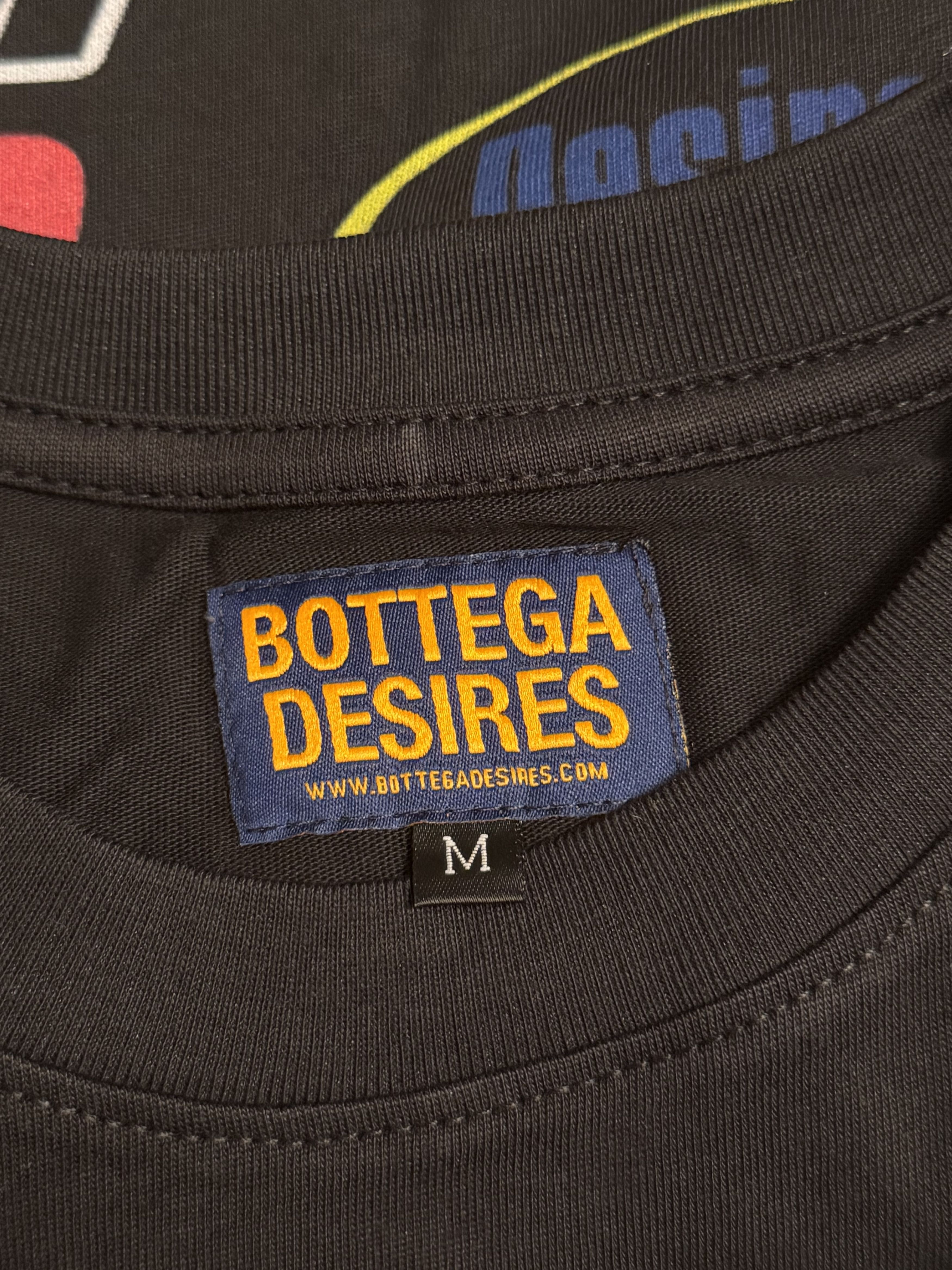 Bottega Desires Bottega Desires Black Racing Tee Size US M / EU 48-50 / 2 - 3 Thumbnail