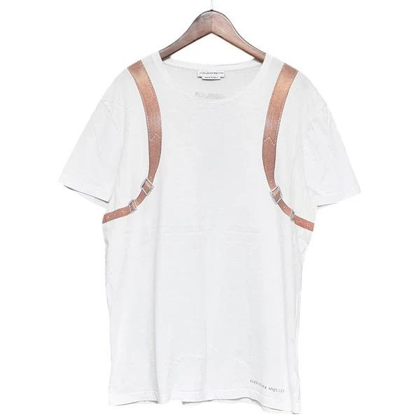 Alexander McQueen Trompe-l'œil Backpack Tee Size US L / EU 52-54 / 3 - 2 Thumbnail