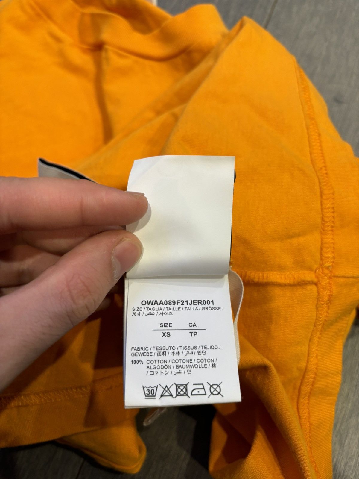 Off-White Off white or she T shirt XS XSMALL Size US XS / EU 42 / 0 - 7 Thumbnail