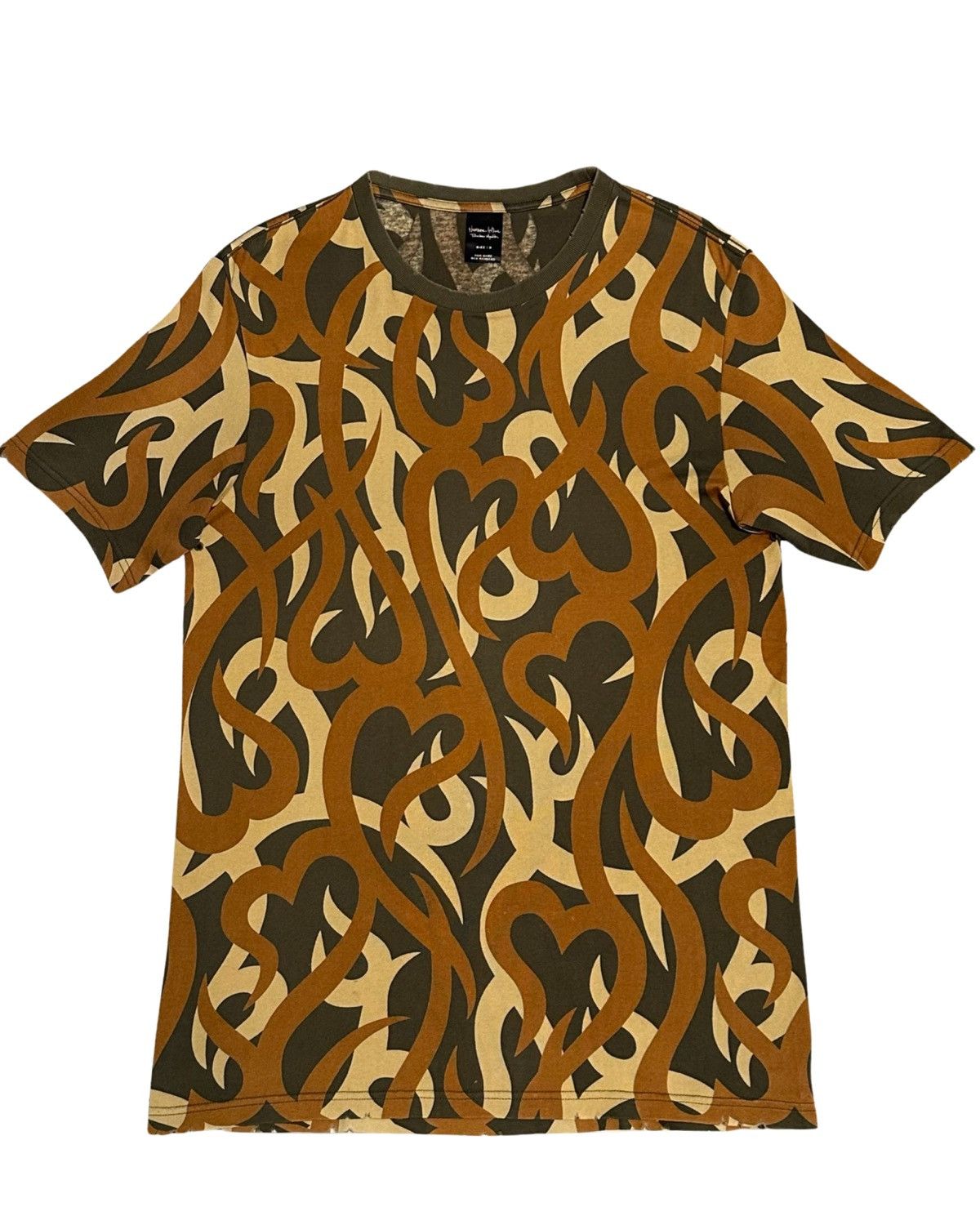 image of Number N Ine x Takahiromiyashita The Soloist Aw04 Takahiro “Give Peace A Chance” Tribal Camo Size 3