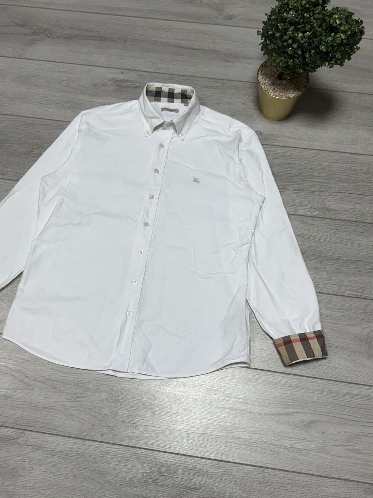 Burberry Burberry shirt buttons nova check overshot Size US L / EU 52-54 / 3 - 2 Thumbnail