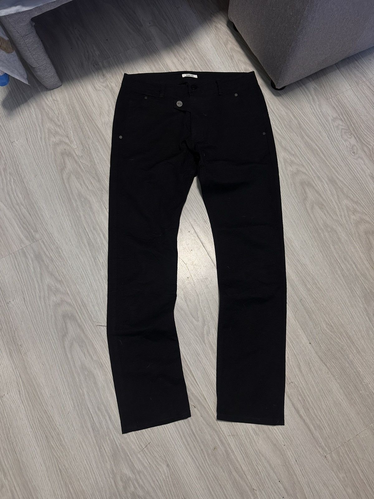 Helmut Lang Helmut Lang Black Pants 30 Size Luxury Style Size US 30 / EU 46 - 2 Thumbnail