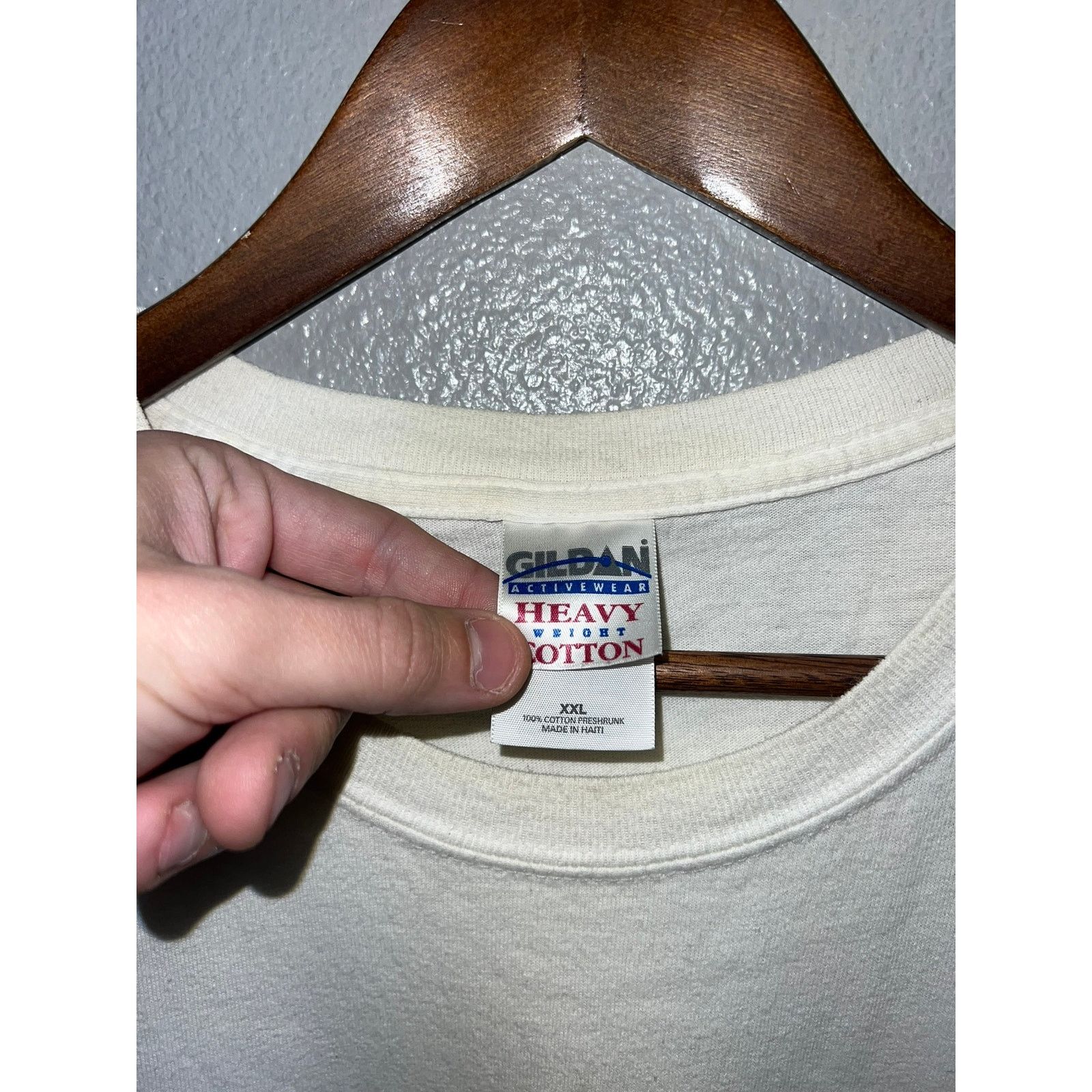 Gildan Vintage Decision Analyst Shirt Team Clay A Heart Of Clay 90s Size US XXL / EU 58 / 5 - 5 Thumbnail