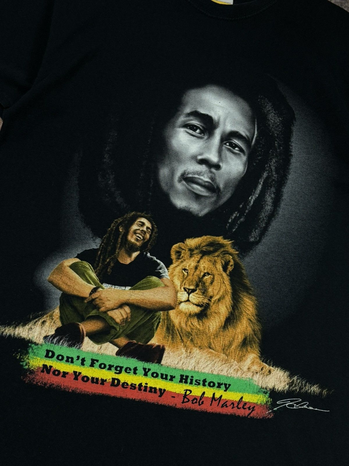 Vintage BOB MARLEY RASTA TEE T-SHIRT SIZE M Size US M / EU 48-50 / 2 - 12 Thumbnail