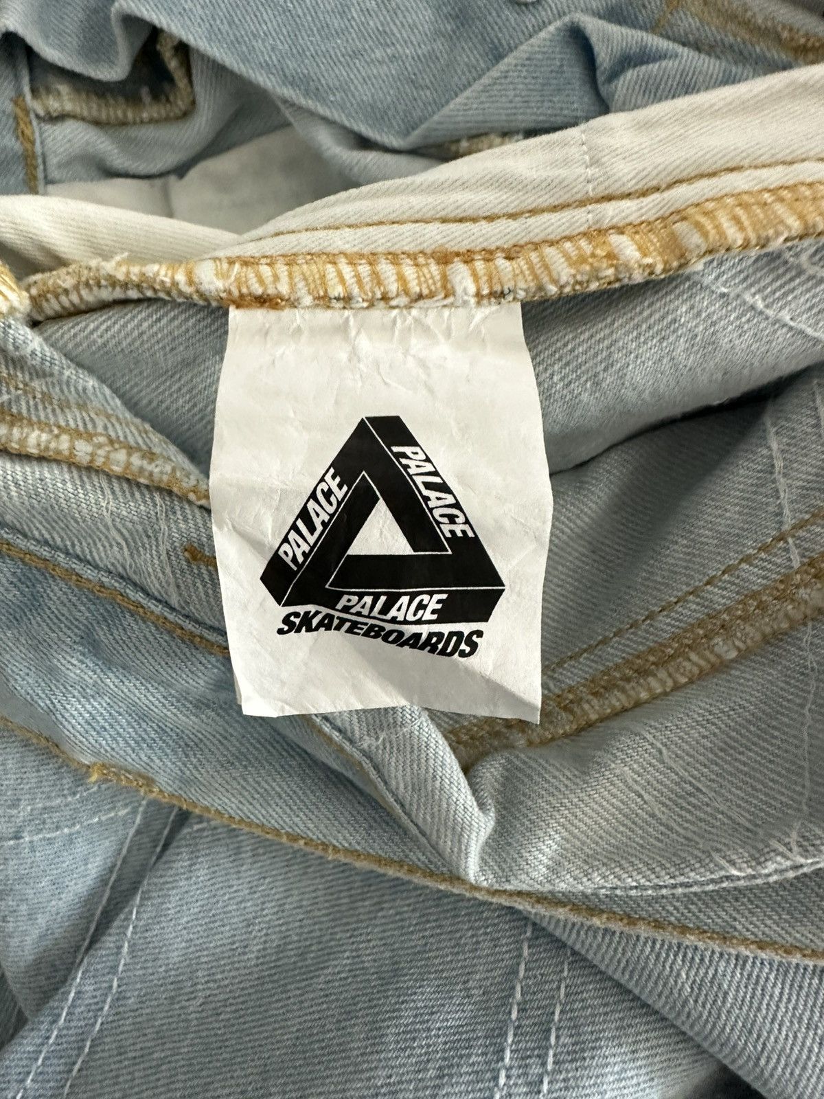 Palace Palace Diamond Stitch Jean Stone Wash Size US 36 / EU 52 - 4 Thumbnail