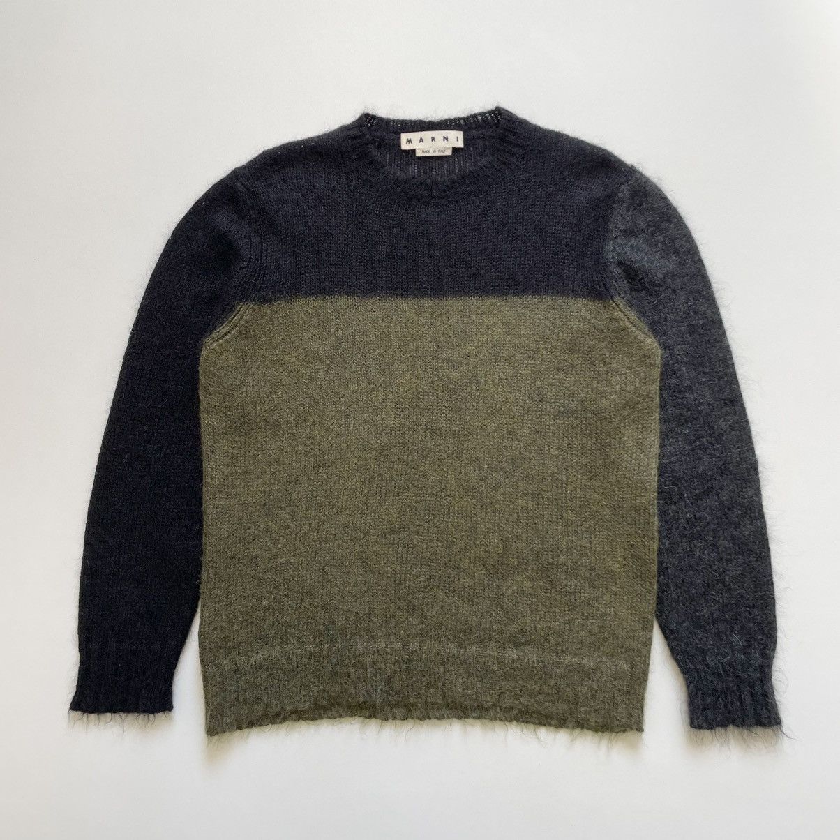 Marni A/W 16 Colour Block Mohair Sweater Size US L / EU 52-54 / 3 - 1 Thumbnail
