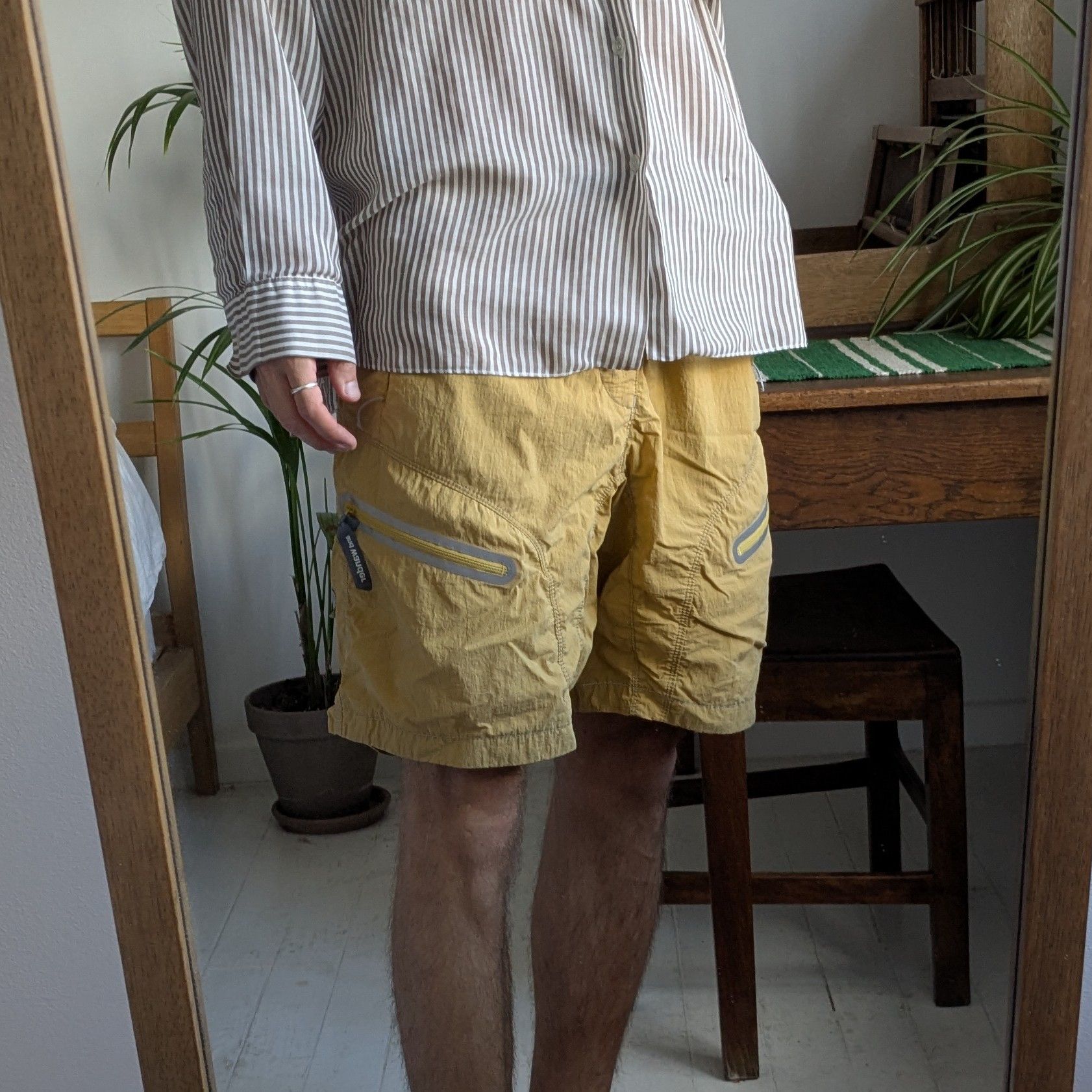And Wander And Wander Yellow Light Hike Shorts Size US 32 / EU 48 - 1 Thumbnail