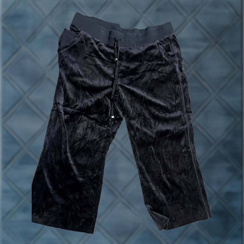 Jones New York Jones New York Pants Womens 2XL Black Sport Velour Size Size 40" / US 18 - 1 Thumbnail