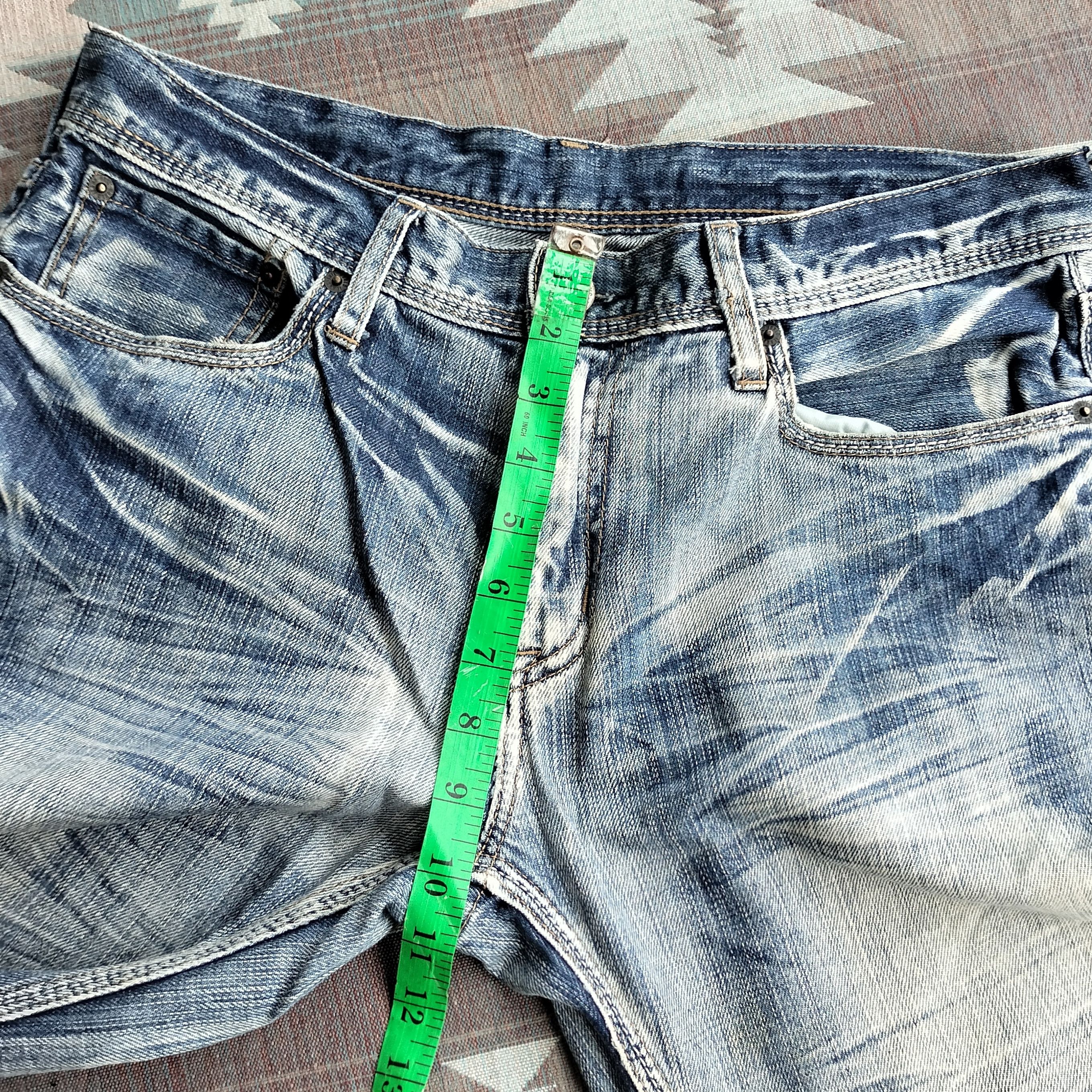 semanticdesign 2000s Edge Ruppet japan clawmark curve denim Size US 32 / EU 48 - 12 Thumbnail