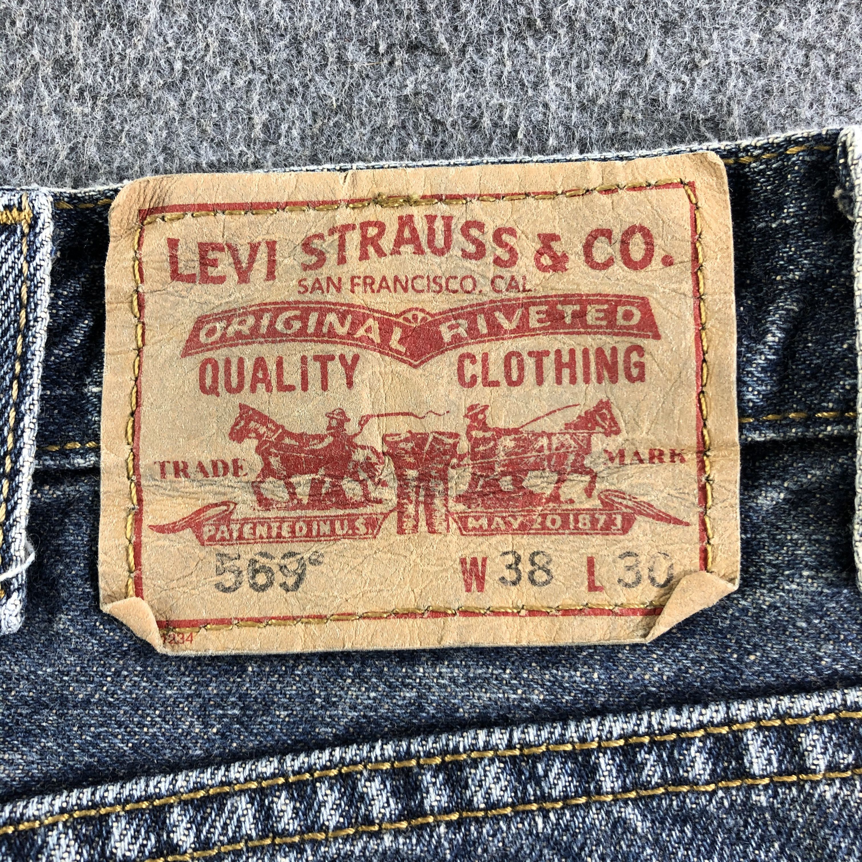 Levi's Vintage Levis 569 Jeans-J4262 Size US 39 - 5 Thumbnail
