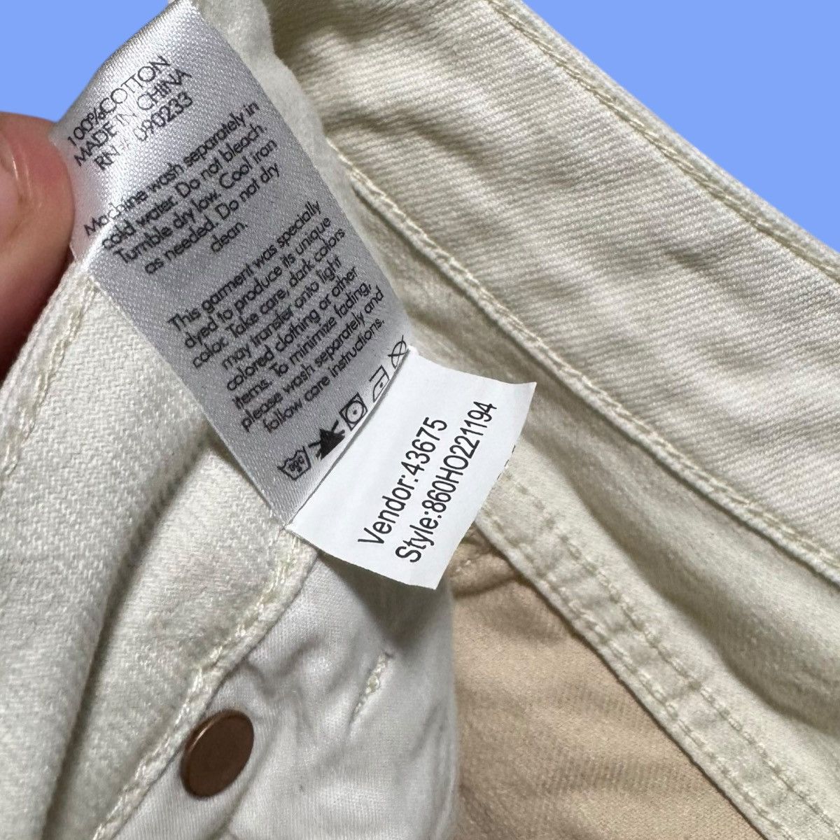 Pacsun PacSun Eco Tan & Brown Paneled Mom Jeans Women’s 30 Size 30" / US 8 / IT 44 - 6 Thumbnail