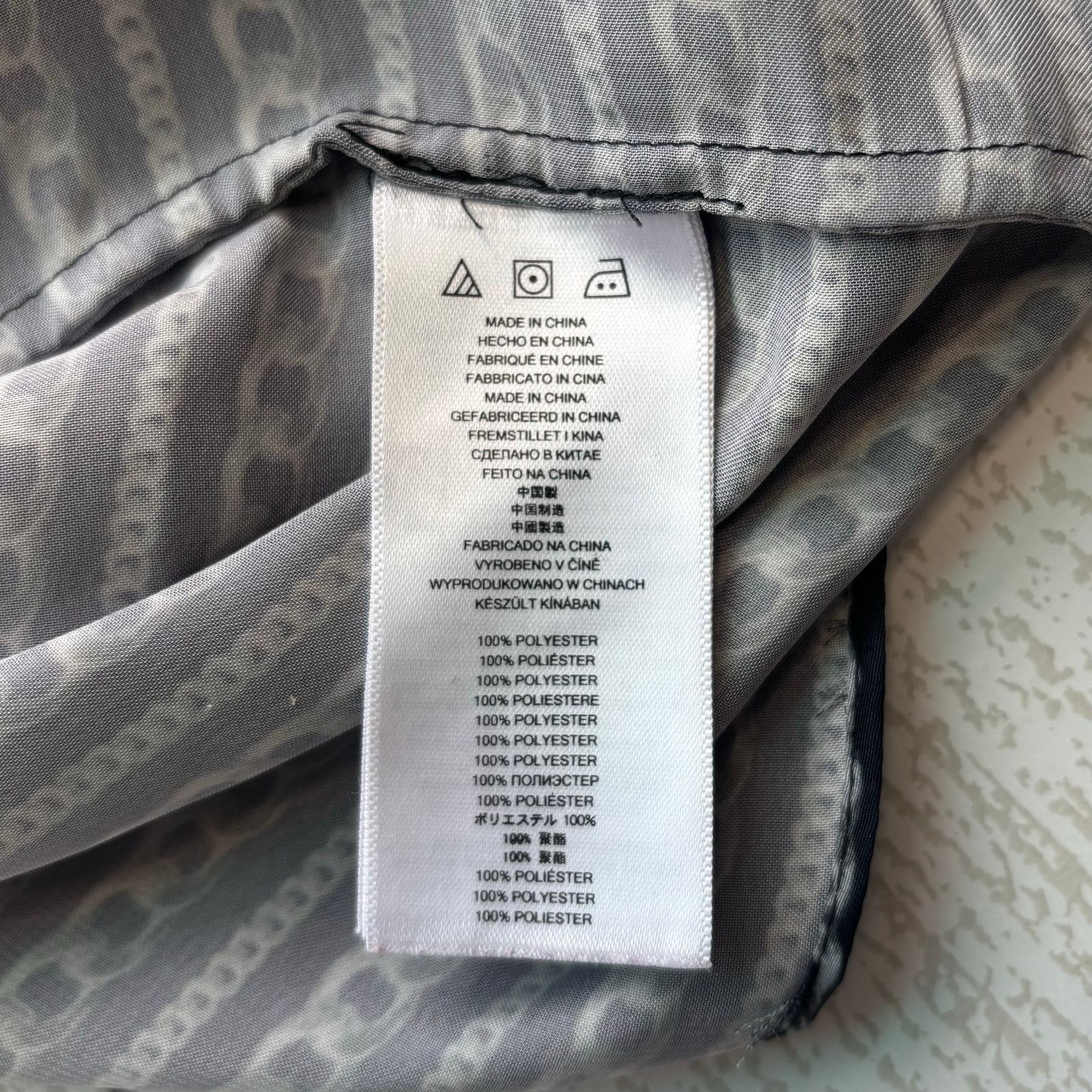 Michael Kors MICHAEL Michael Kors Charcoal Black and Gray Blouse Size XL Size XL / US 12-14 / IT 48-50 - 10 Thumbnail