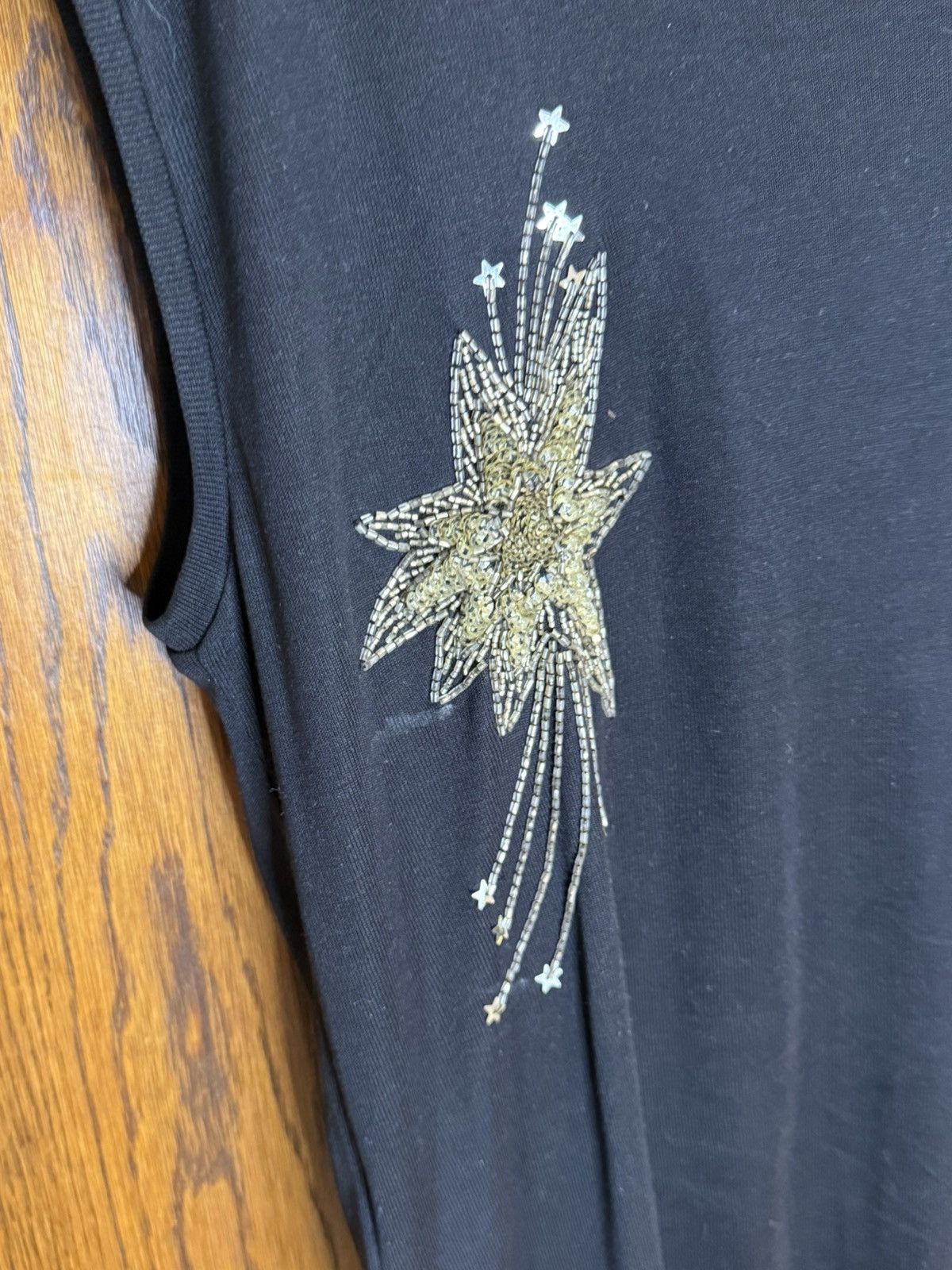 Saint Laurent Paris SS15 Saint Laurent Hedi Slimane starburst silk tank shirt M Size US M / EU 48-50 / 2 - 20 Thumbnail