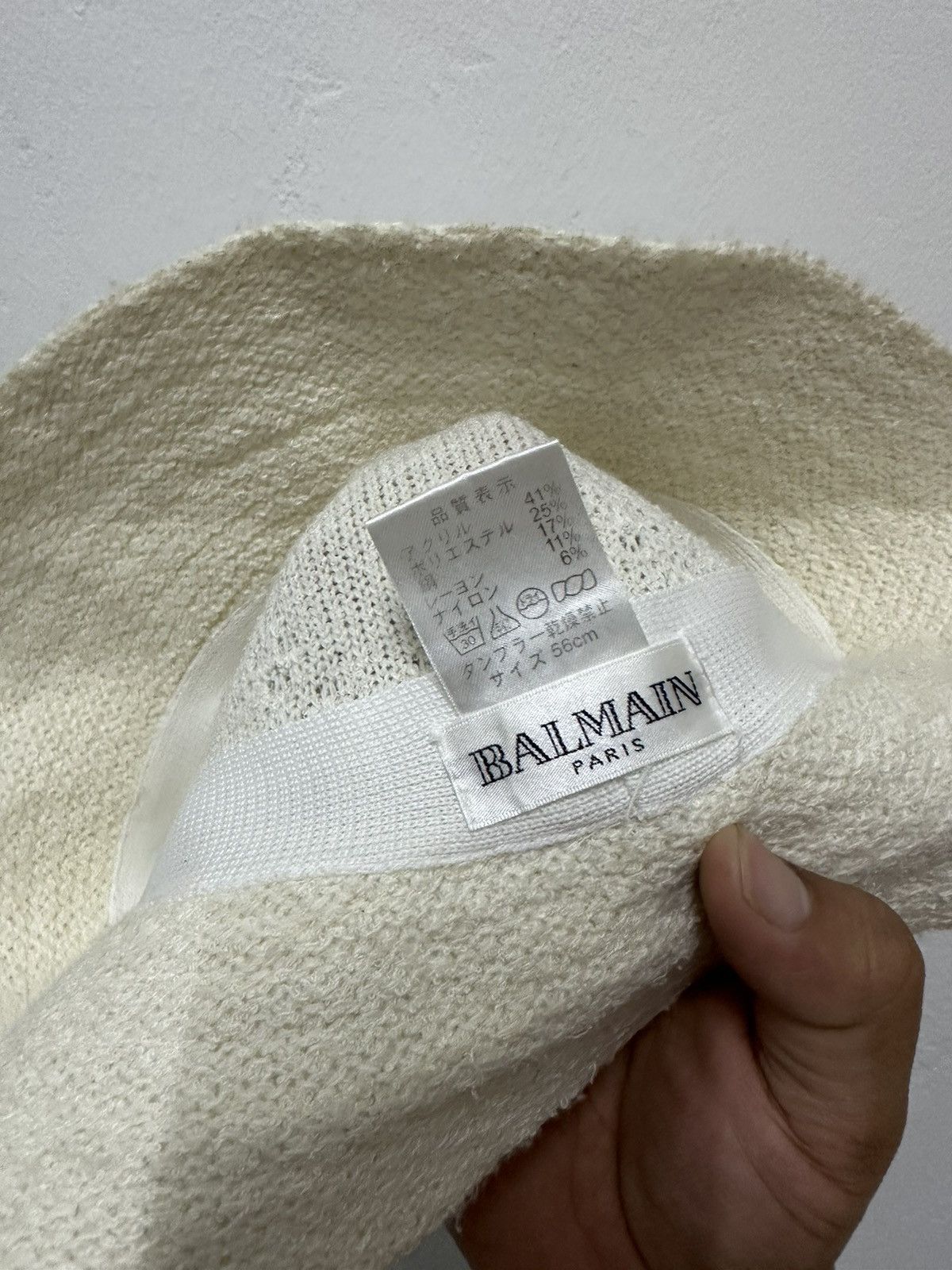 Balmain VTG Balmain Bucket Hat Size ONE SIZE - 5 Thumbnail