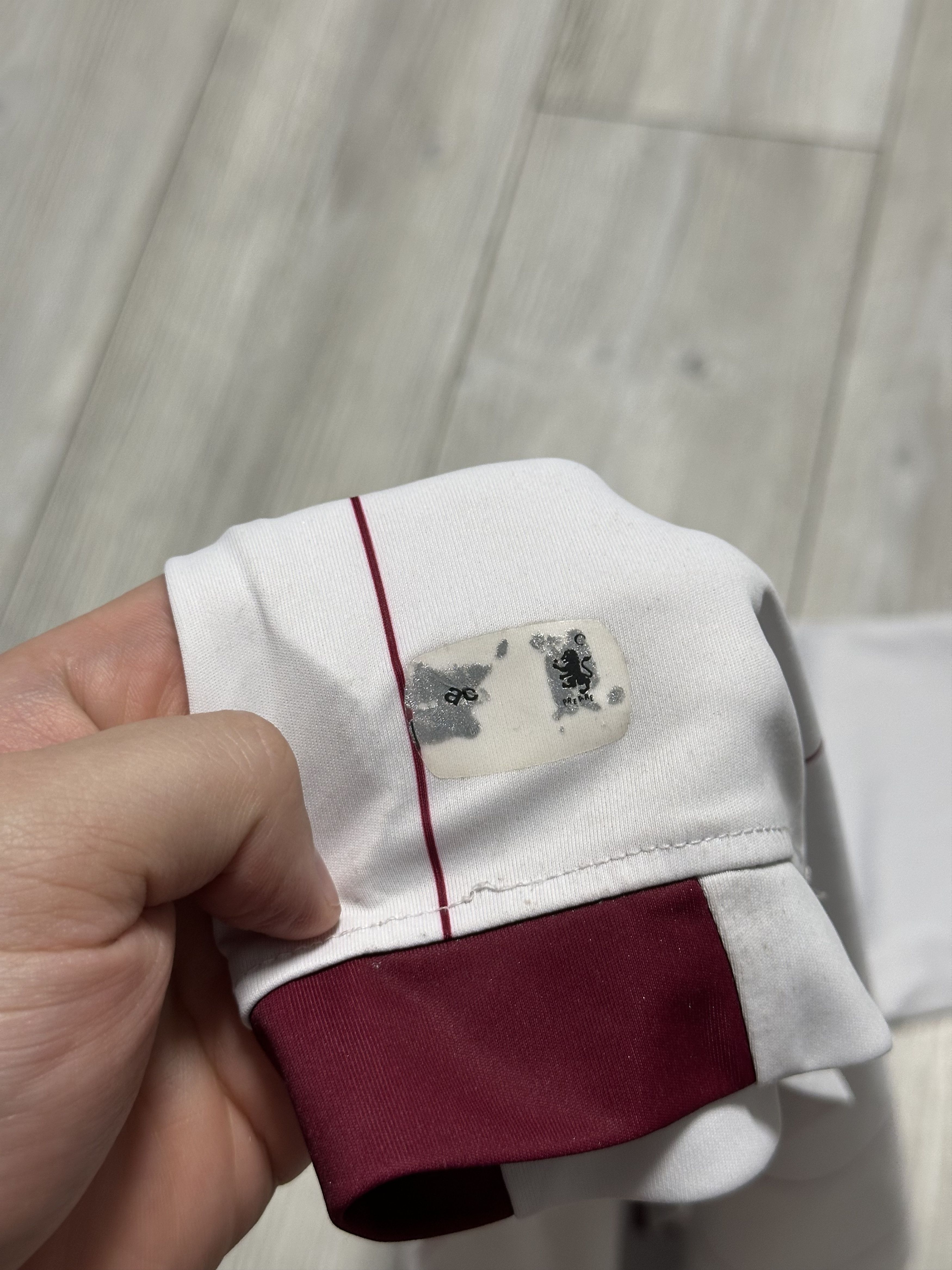 Macron Macron Aston Villa 2014/15 White Football Shirt Jersey Size US XL / EU 56 / 4 - 5 Thumbnail